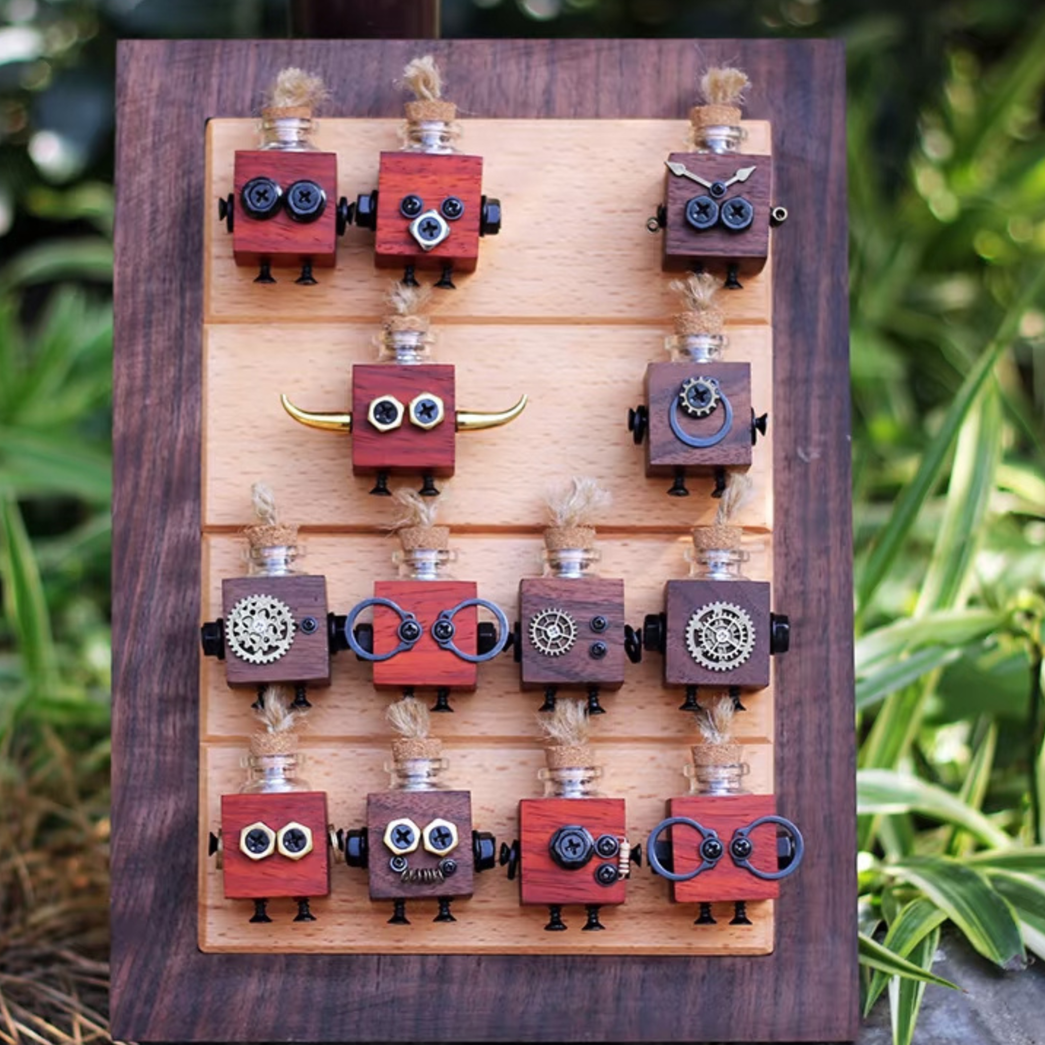 Handcrafted Wooden Car Essential Oil Diffusers
