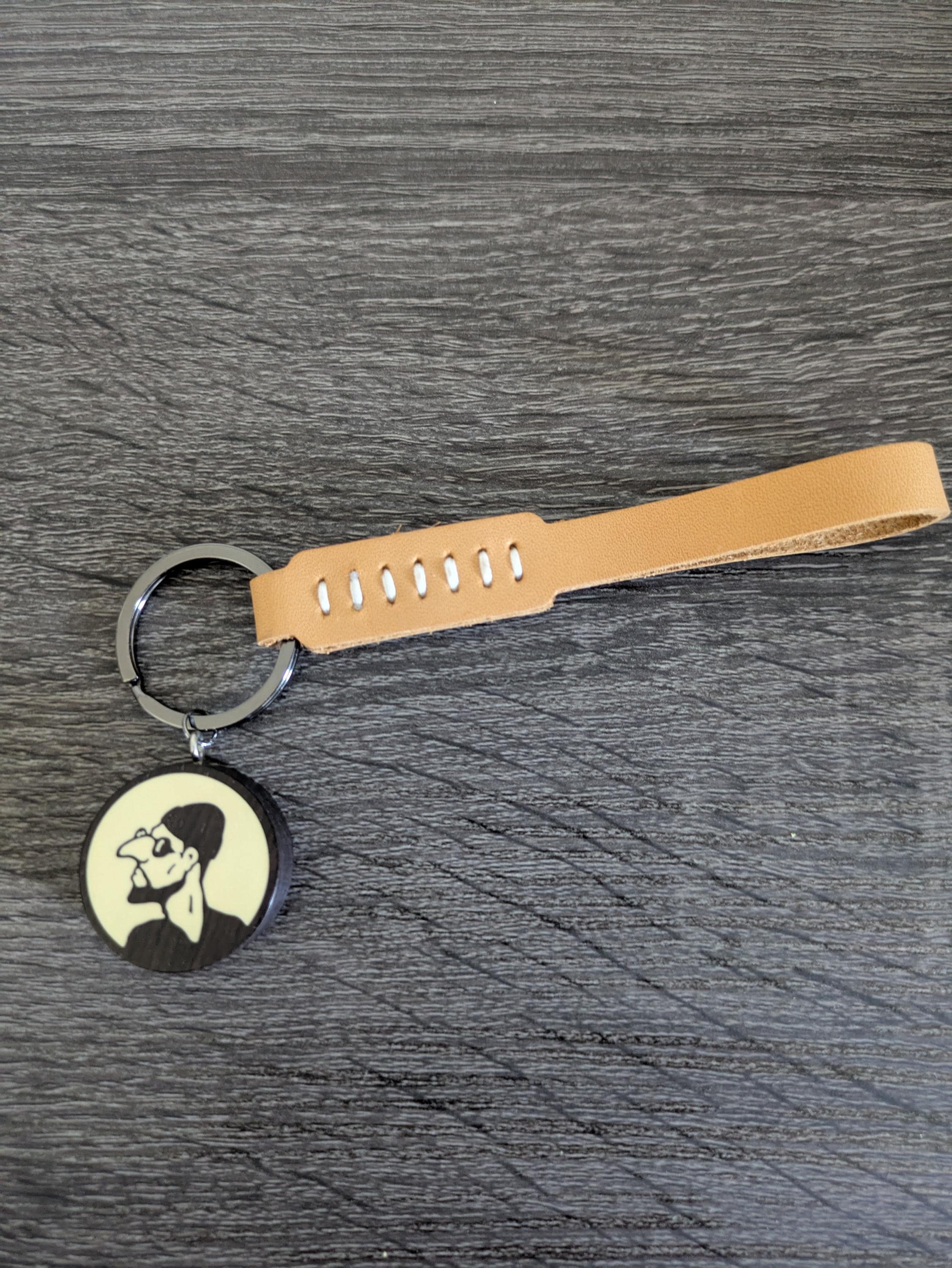 Léon The Professional Wooden Charm | Home Decor Or Car Accessory