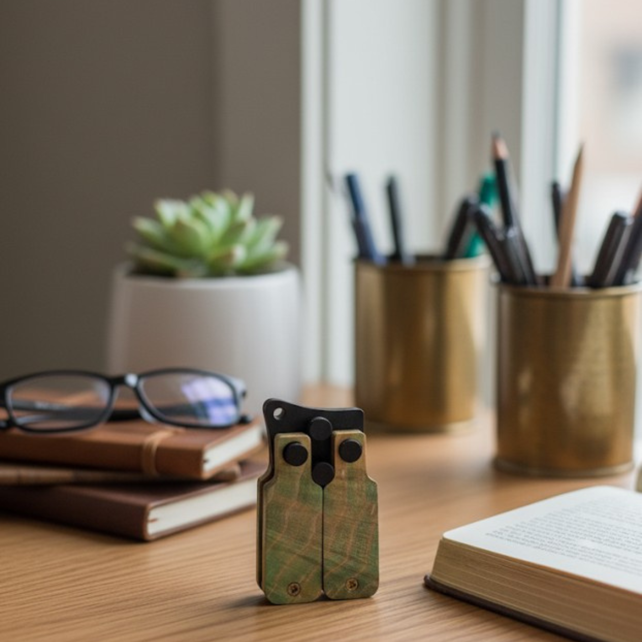 Handmade Wooden Flipping Fidget Toy |  Stress Relief Gift For Adult