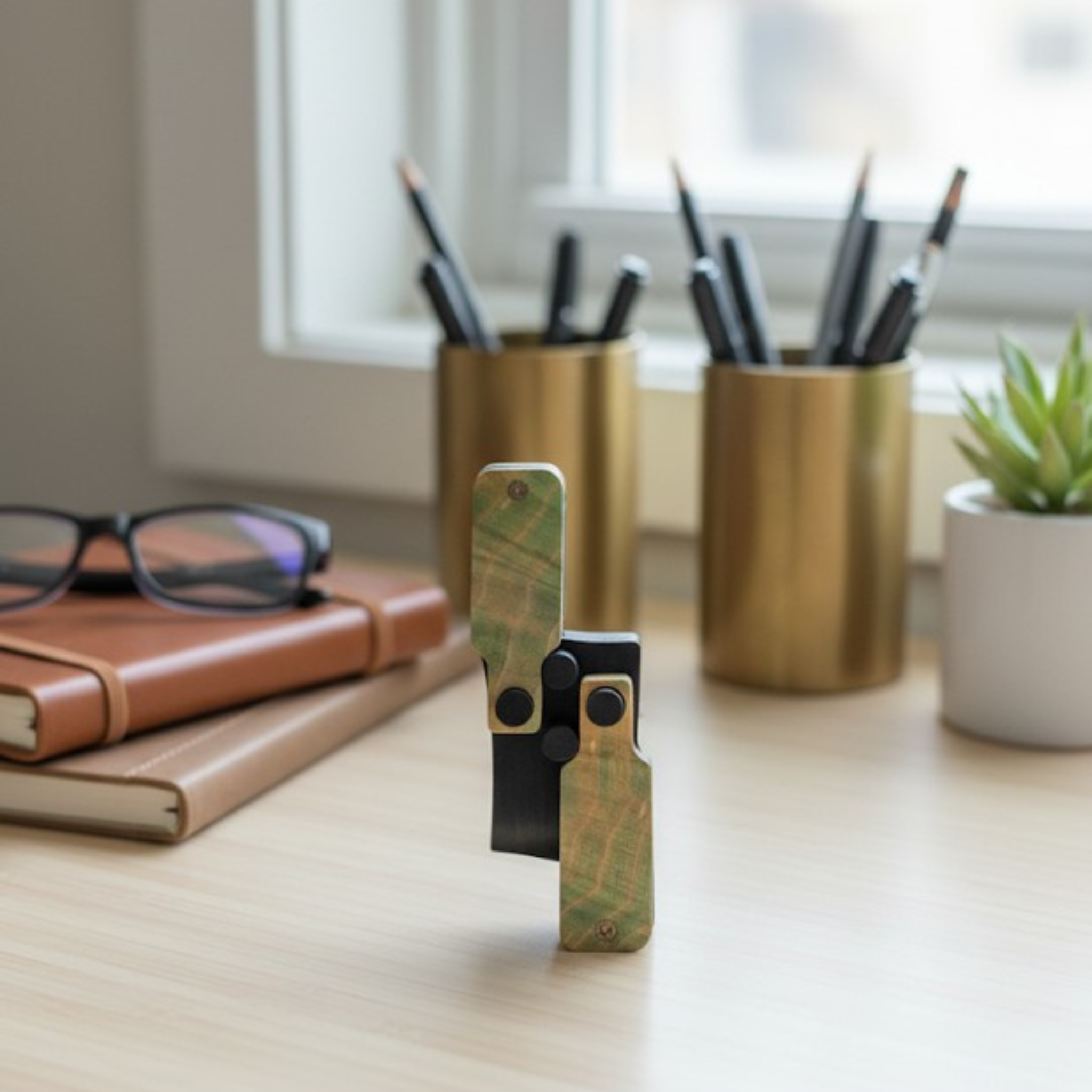 Handmade Wooden Flipping Fidget Toy |  Stress Relief Gift For Adult