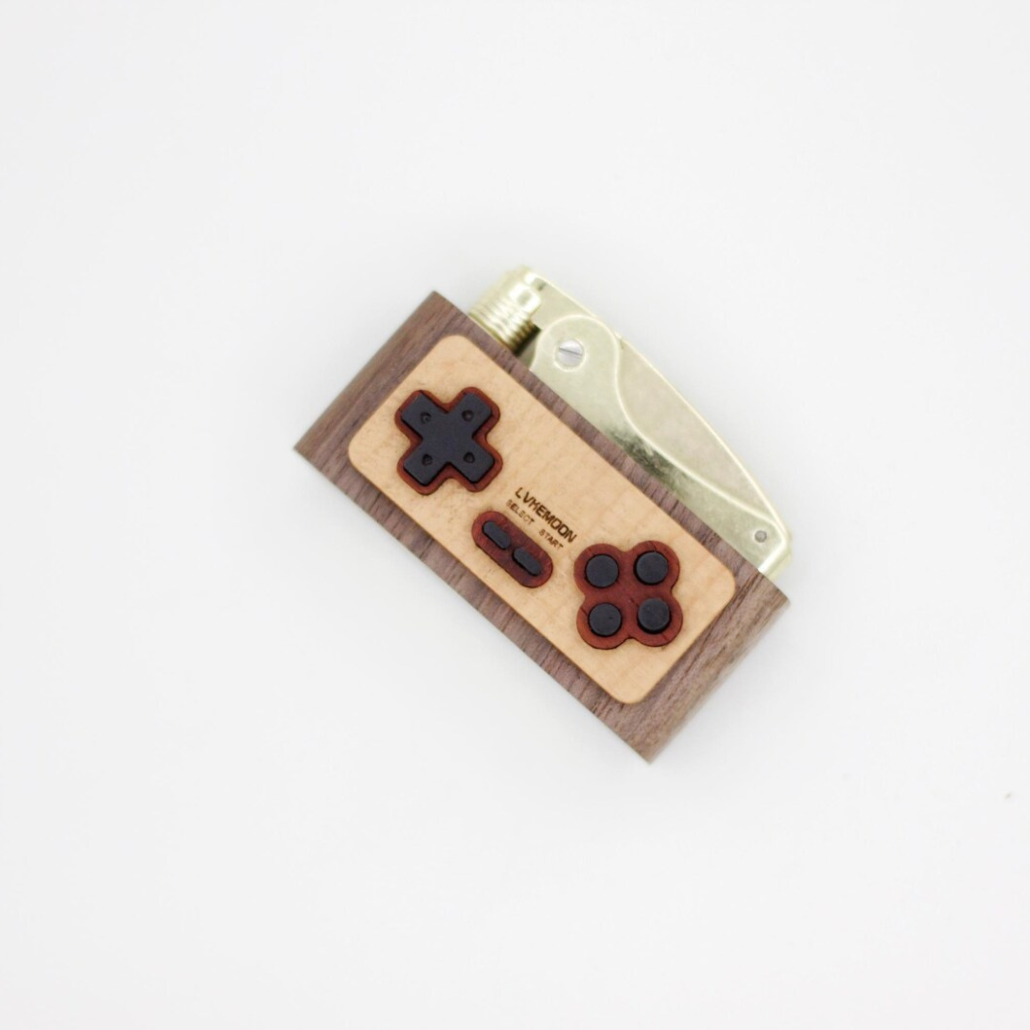 Handcrafted Wooden Game Console Lighter