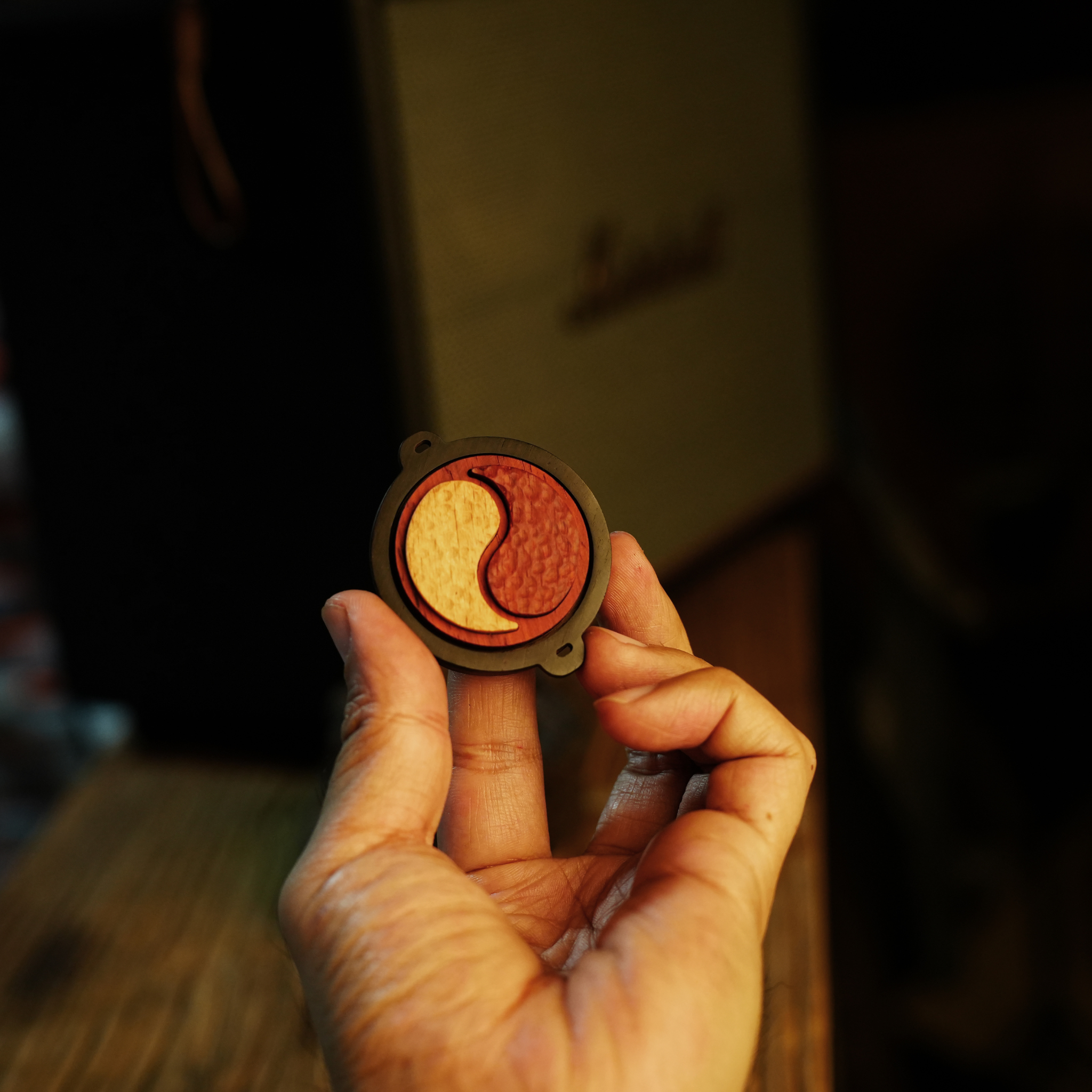 Handmade Wooden Hot Pot Shaped Fridge Magnet | Funny Foodie Gift Idea