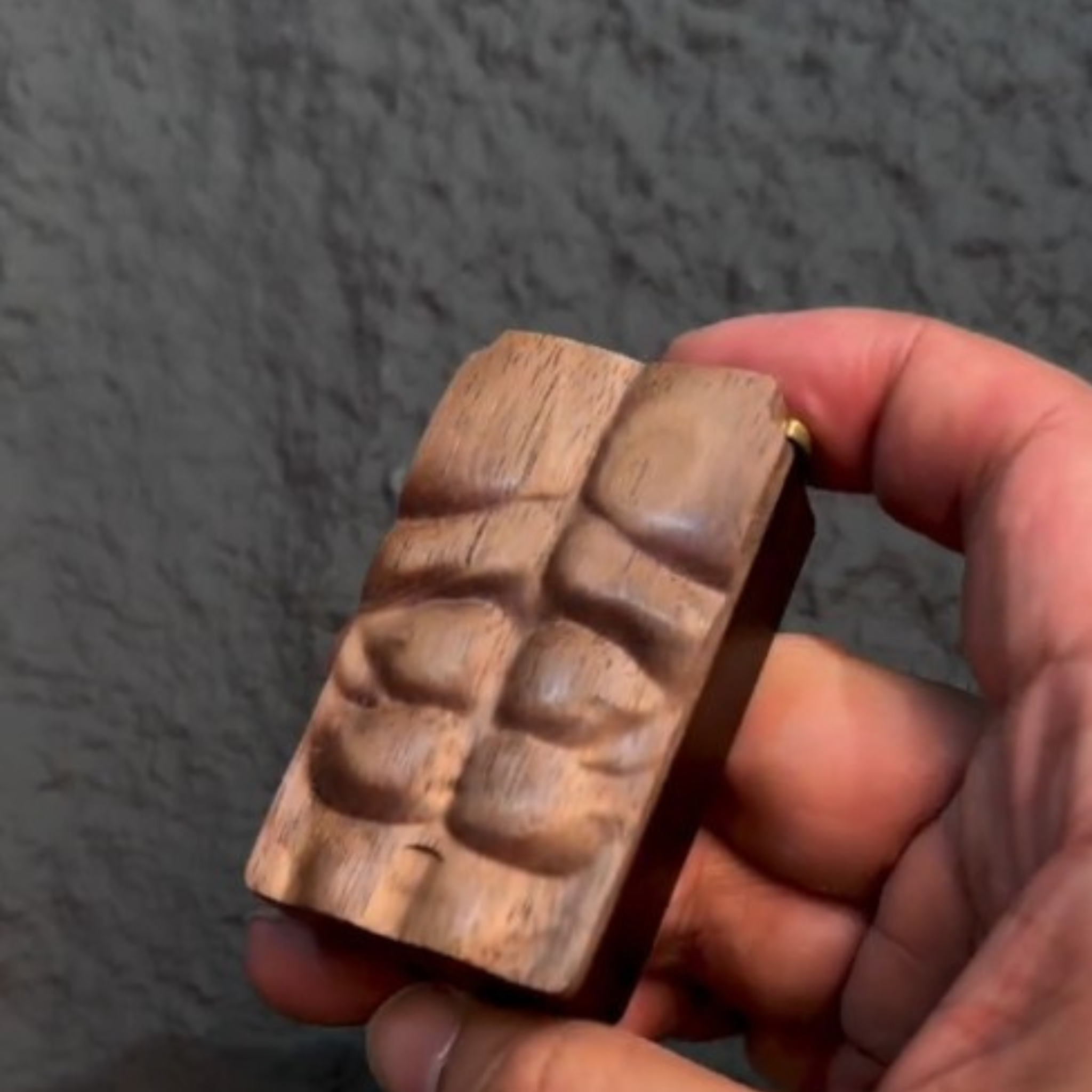 Handcrafted Wooden 6 Pack Abs Lighter