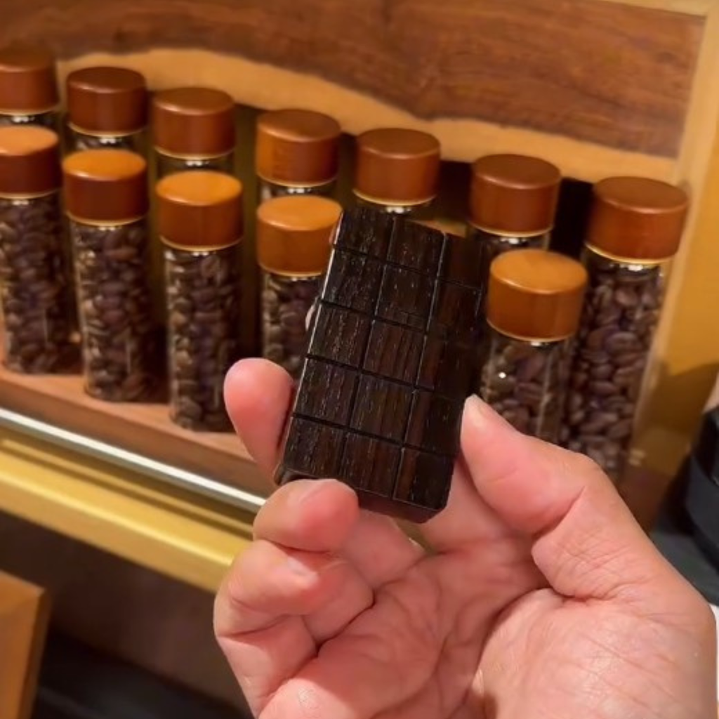 Handmade Wooden Black Chocolate Lighter 