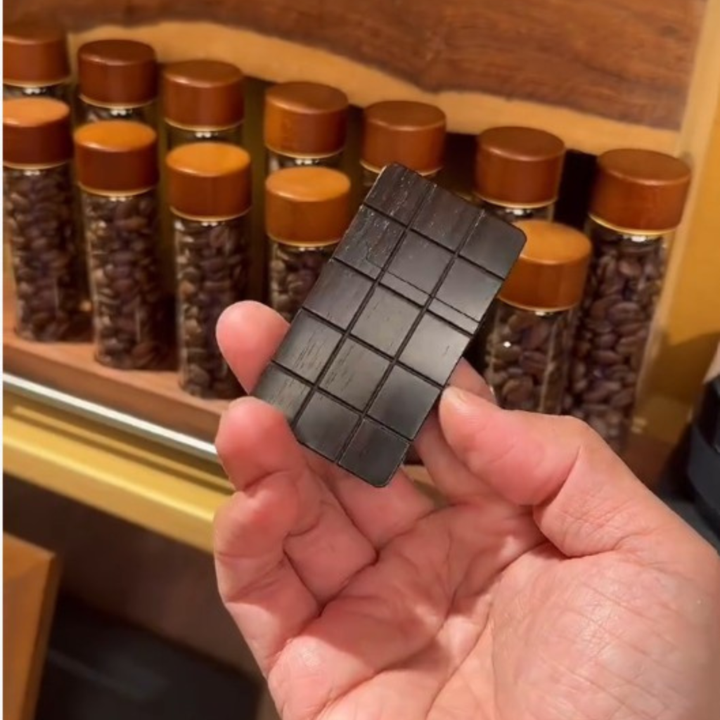Handmade Wooden Black Chocolate Lighter 