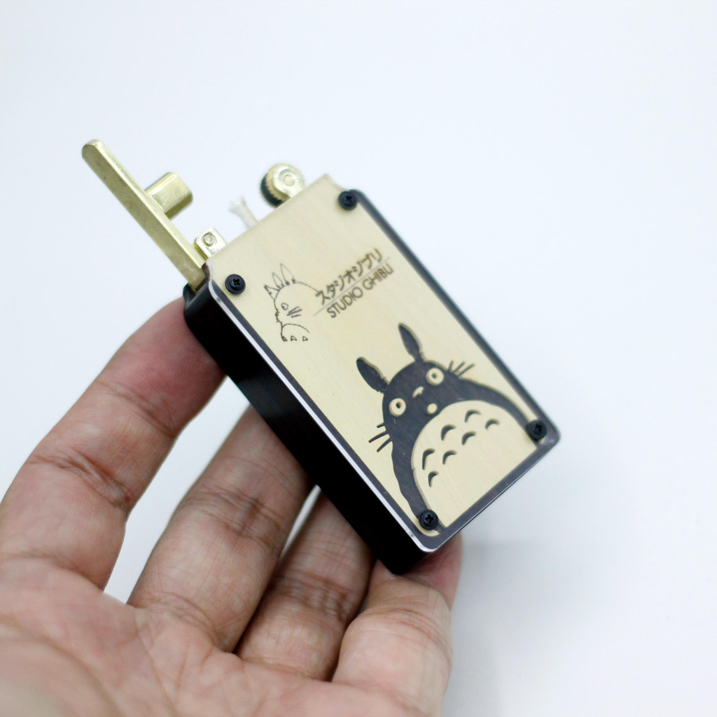 Handcrafted Wooden Studio Ghibli Totoro Lighter