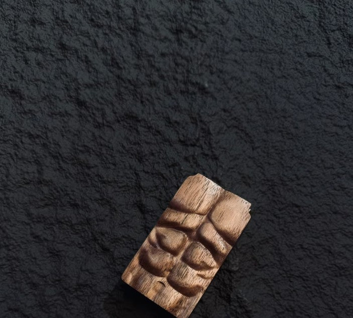 Handcrafted Wooden 6 Pack Abs Lighter
