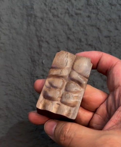 Handcrafted Wooden 6 Pack Abs Lighter