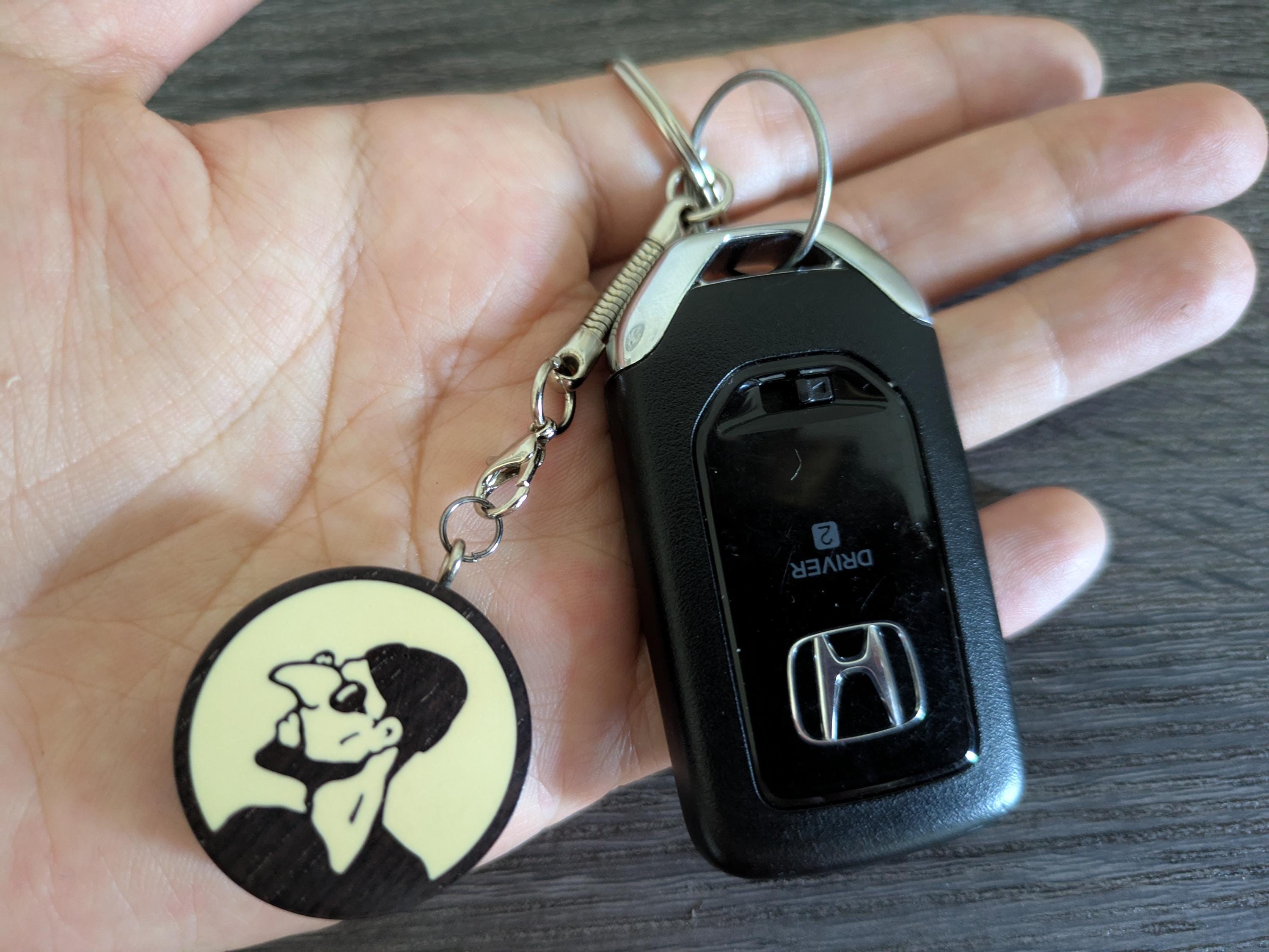 Léon The Professional Wooden Charm | Home Decor Or Car Accessory