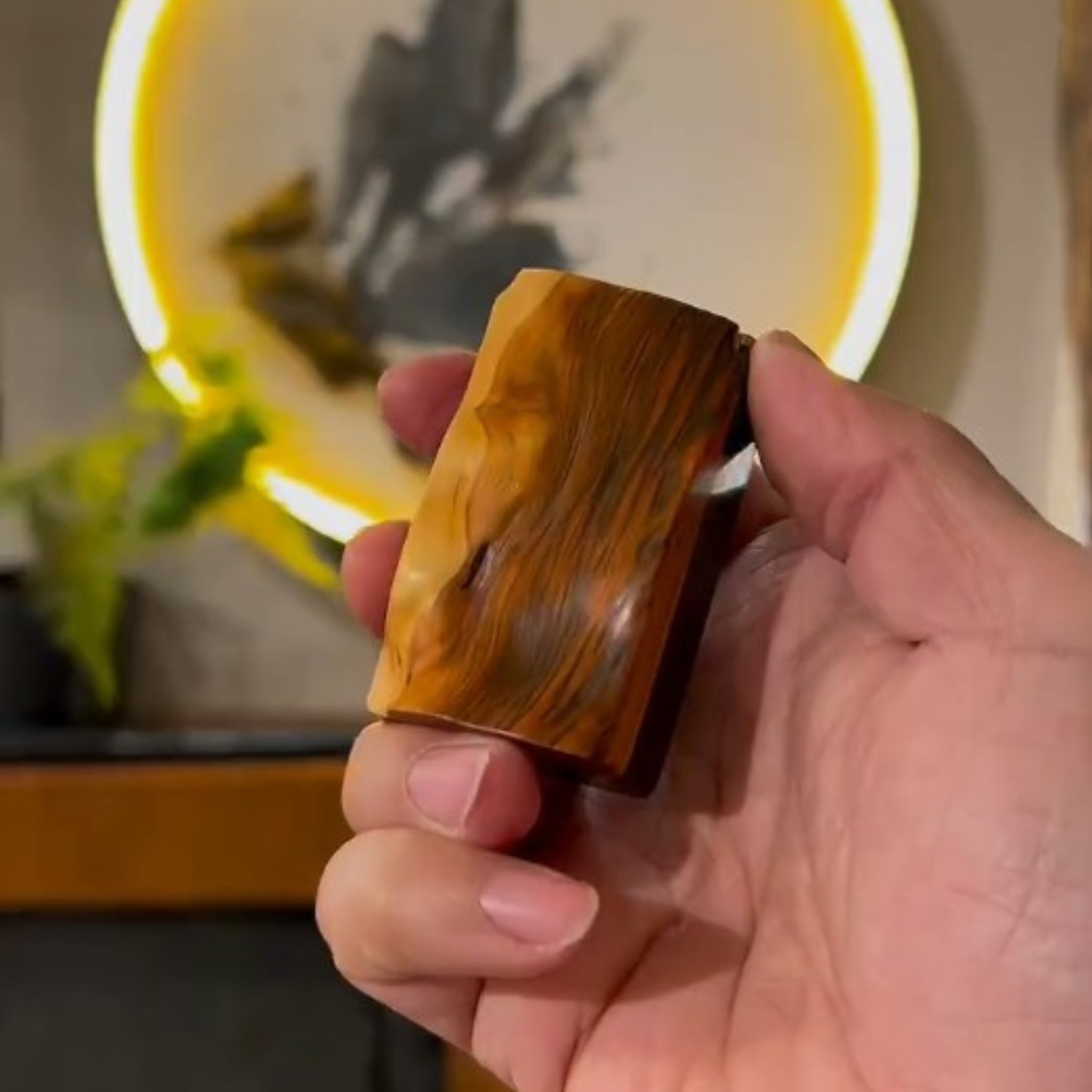 Handmade Wooden Lighter Natural Wood Shape