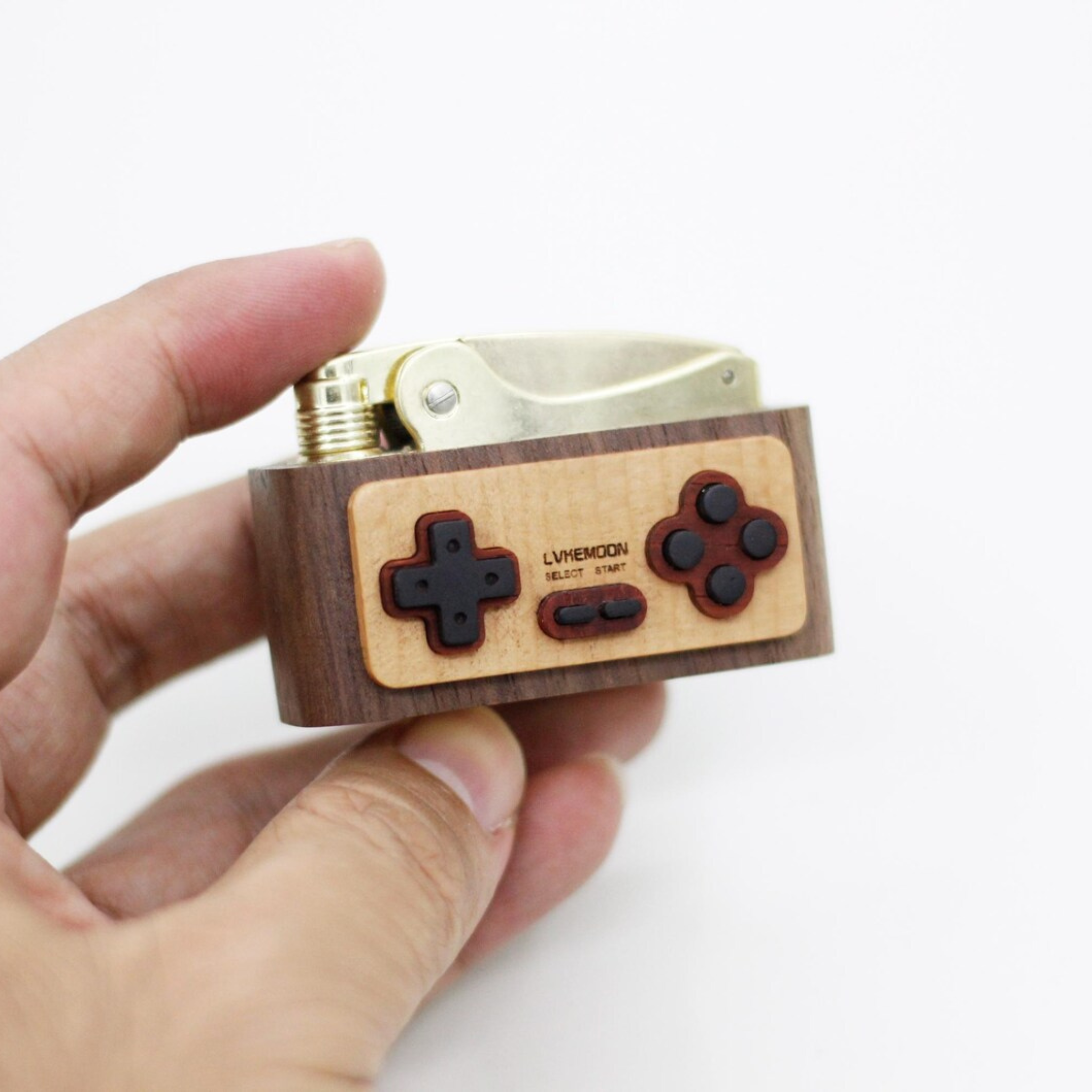 Handcrafted Wooden Game Console Lighter