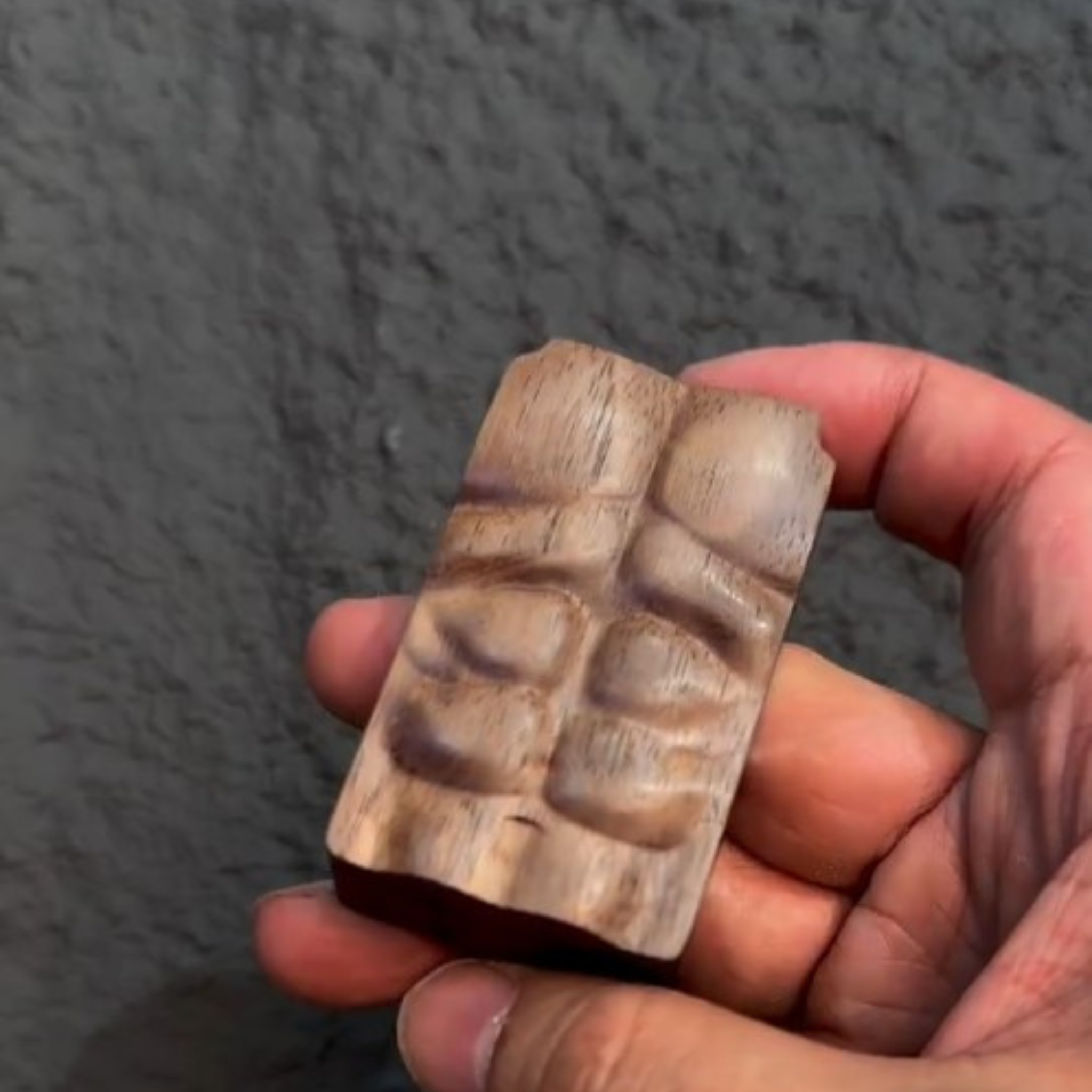 Handcrafted Wooden 6 Pack Abs Lighter