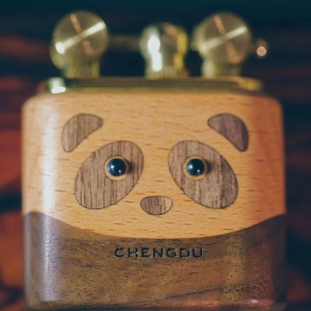 Handcrafted Wooden Cute Giant Panda Lighter