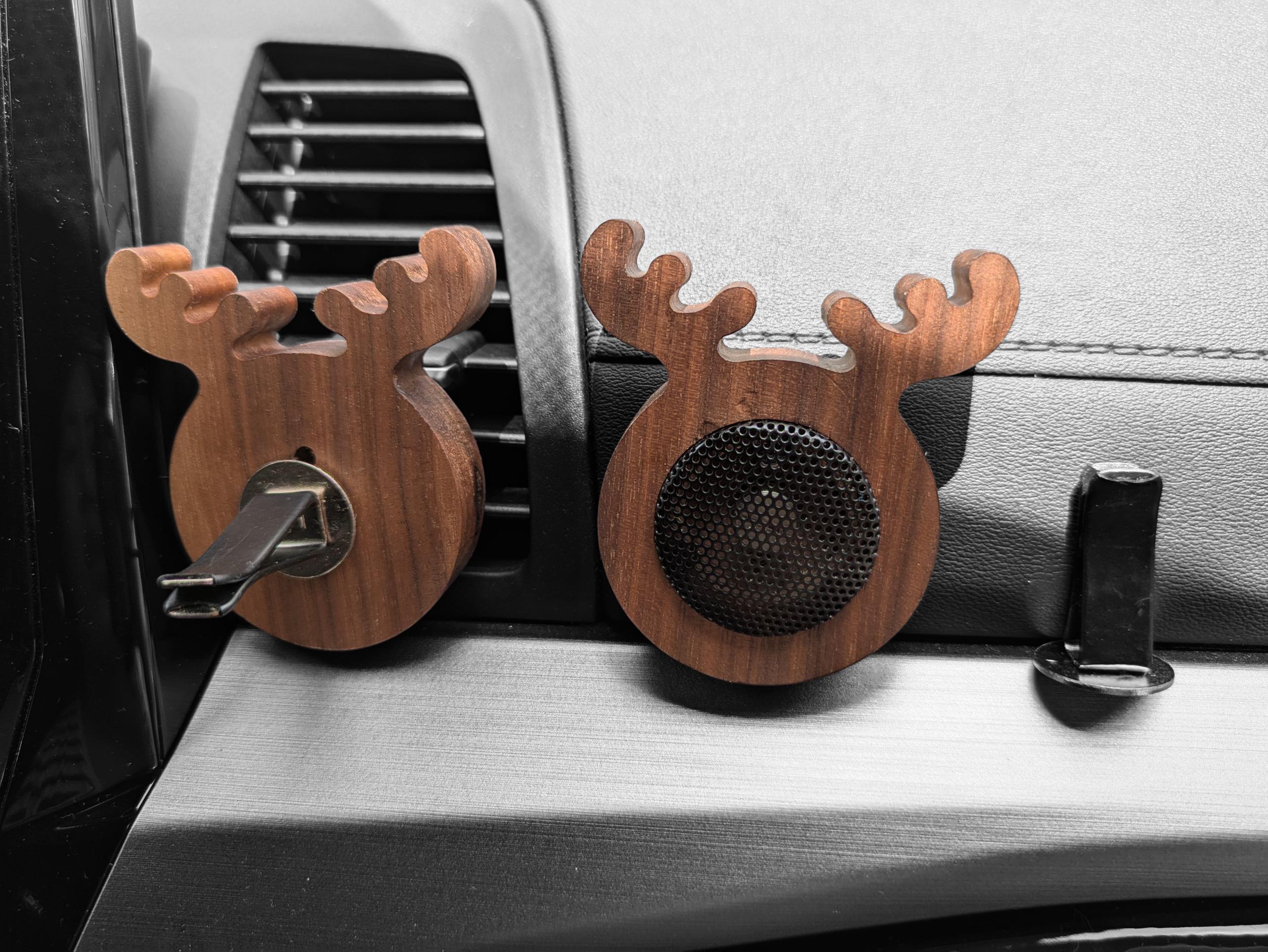Car Essential Oil Diffuser Antelope & Micky Mouse Ear Shape | Fridge Magnet