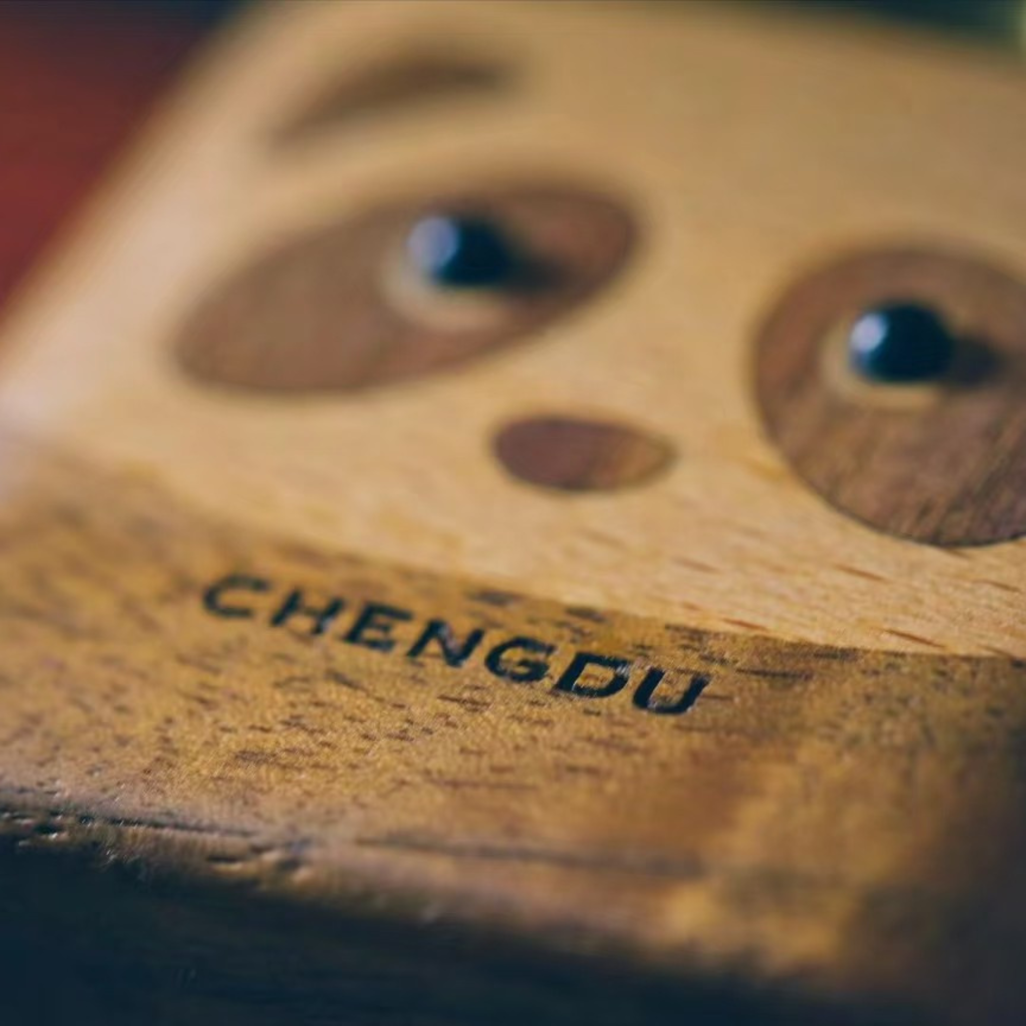 Handcrafted Wooden Cute Giant Panda Lighter