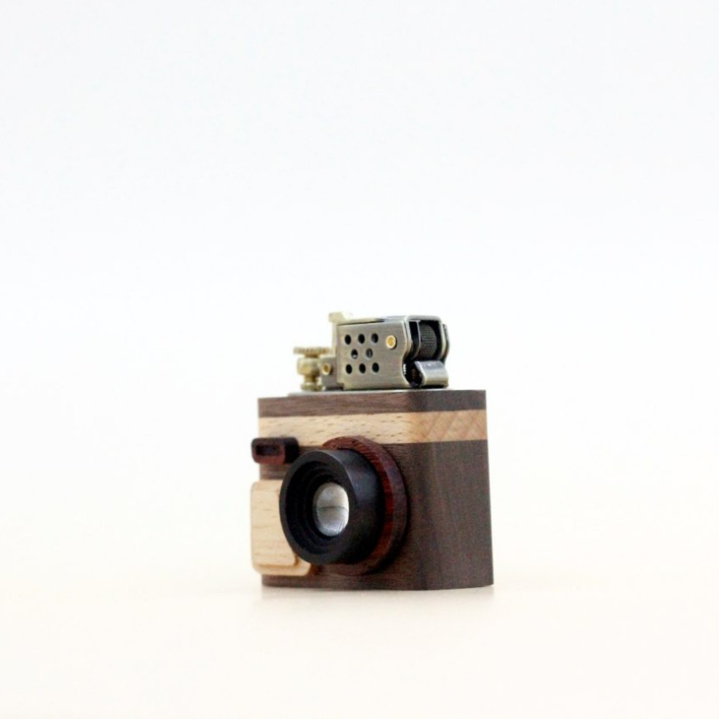 Handcrafted Wooden Camera Lighter