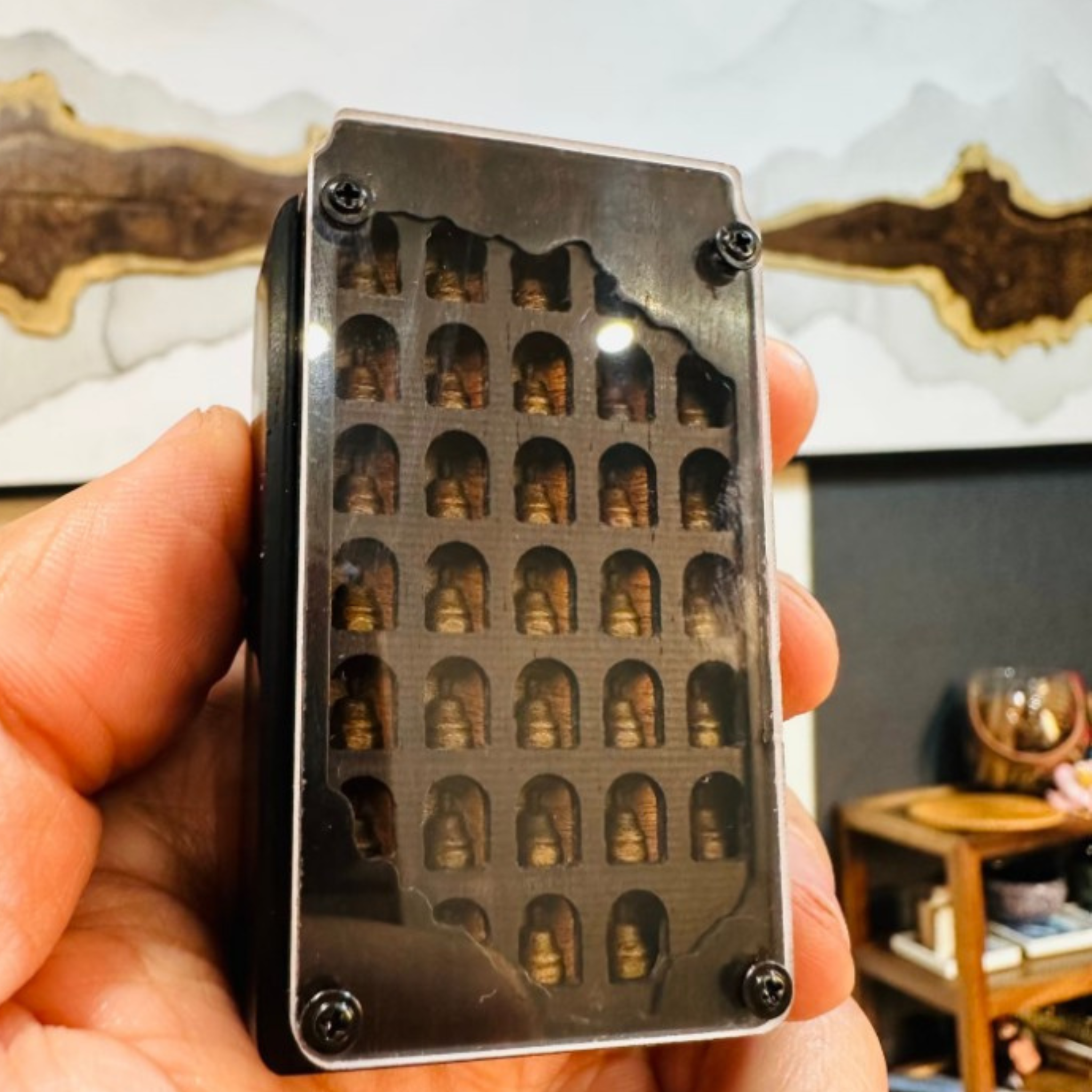 Handmade Wooden Lighter Buddhism Zen-inspired Spiritual Collector Gift