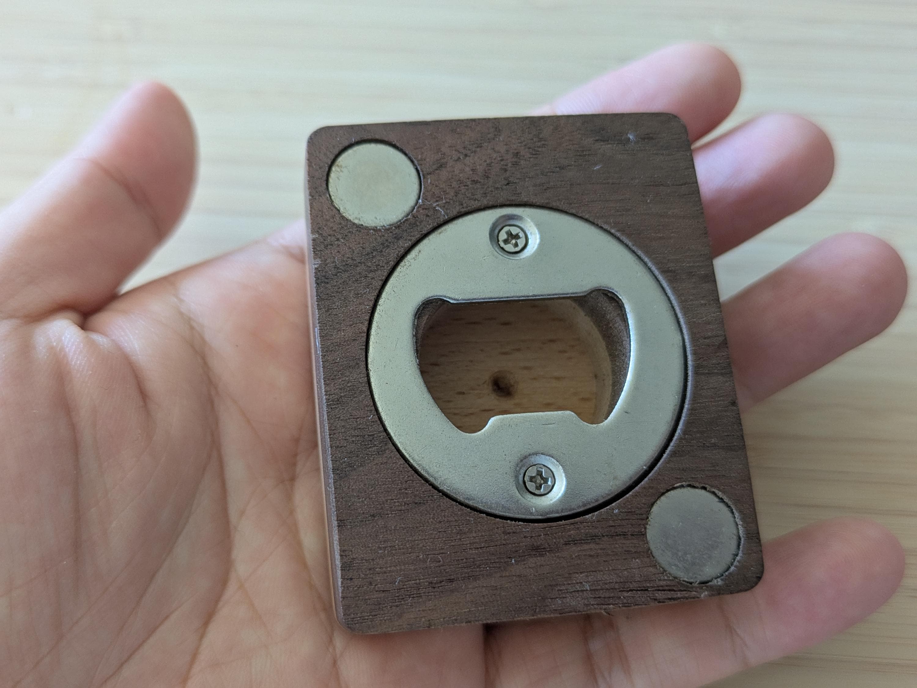 Engraved Chinese Character Get Rich Bottle Opener | Magnet For Fridge