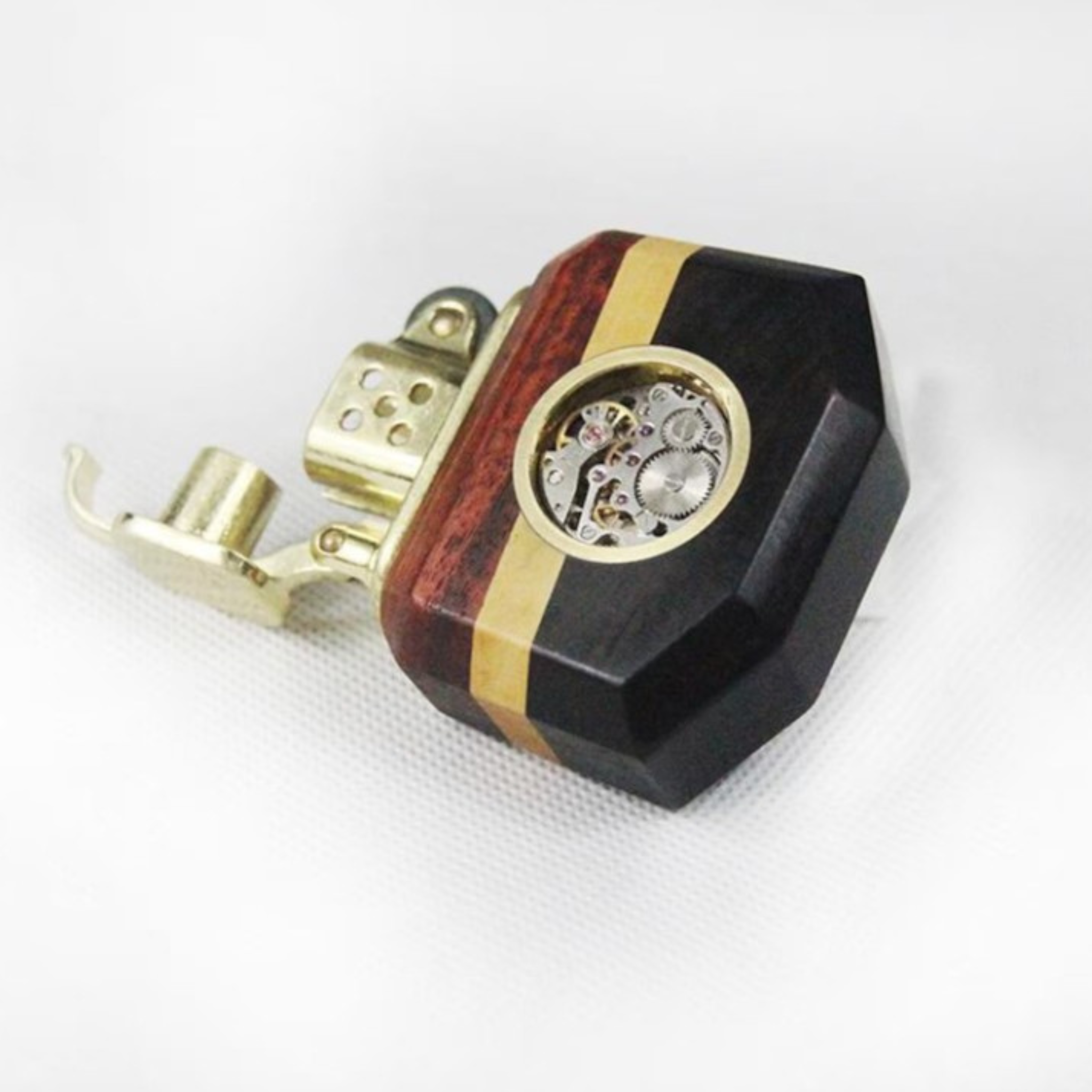 Rustic Wooden Lighter With Mechanical Core