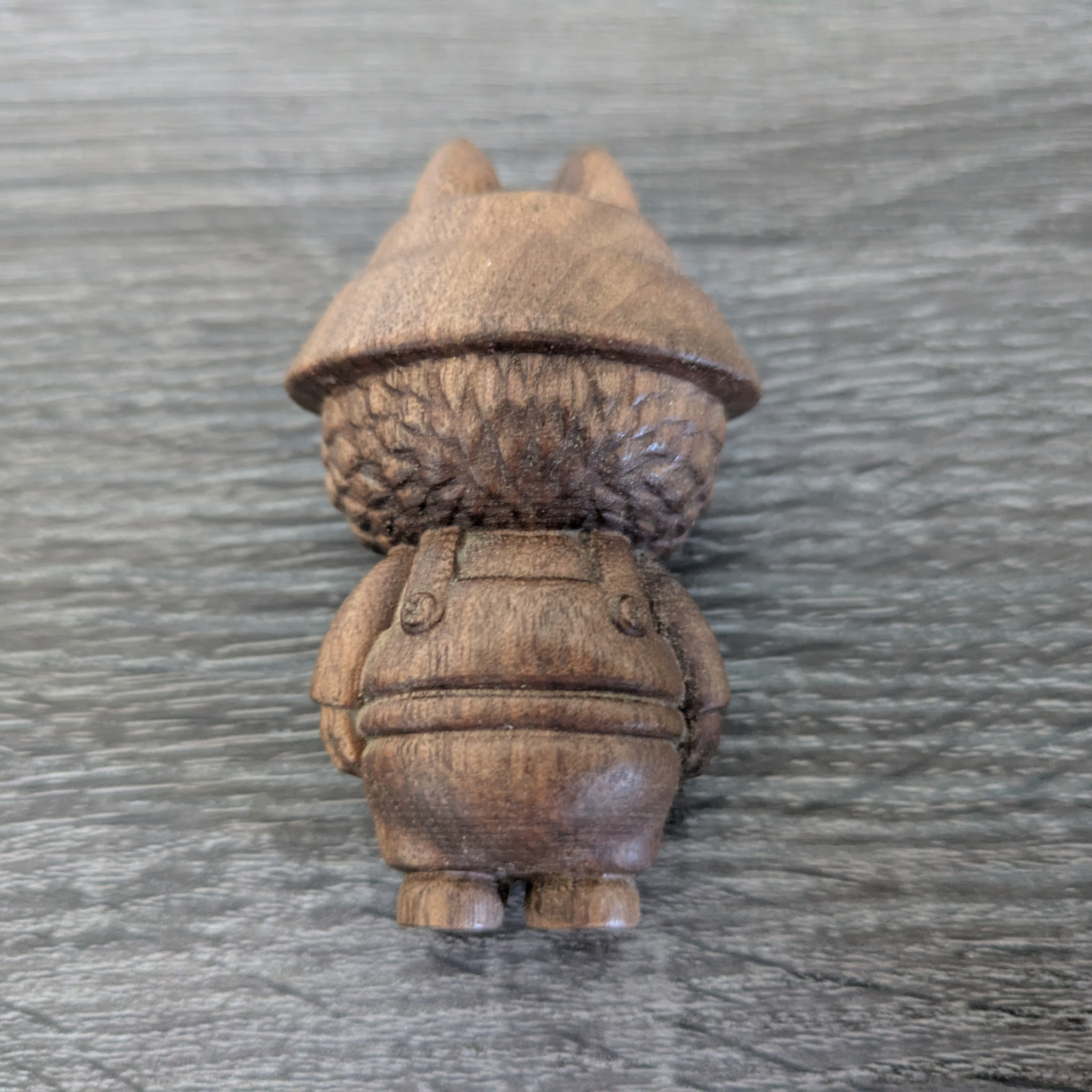 Handmade Wooden labubu  