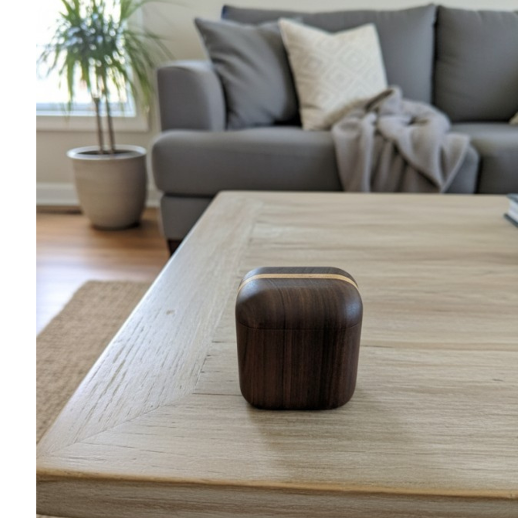 Handmade Wooden Mini Suitcase Jewelry Box | Cute Holiday Gift For Her