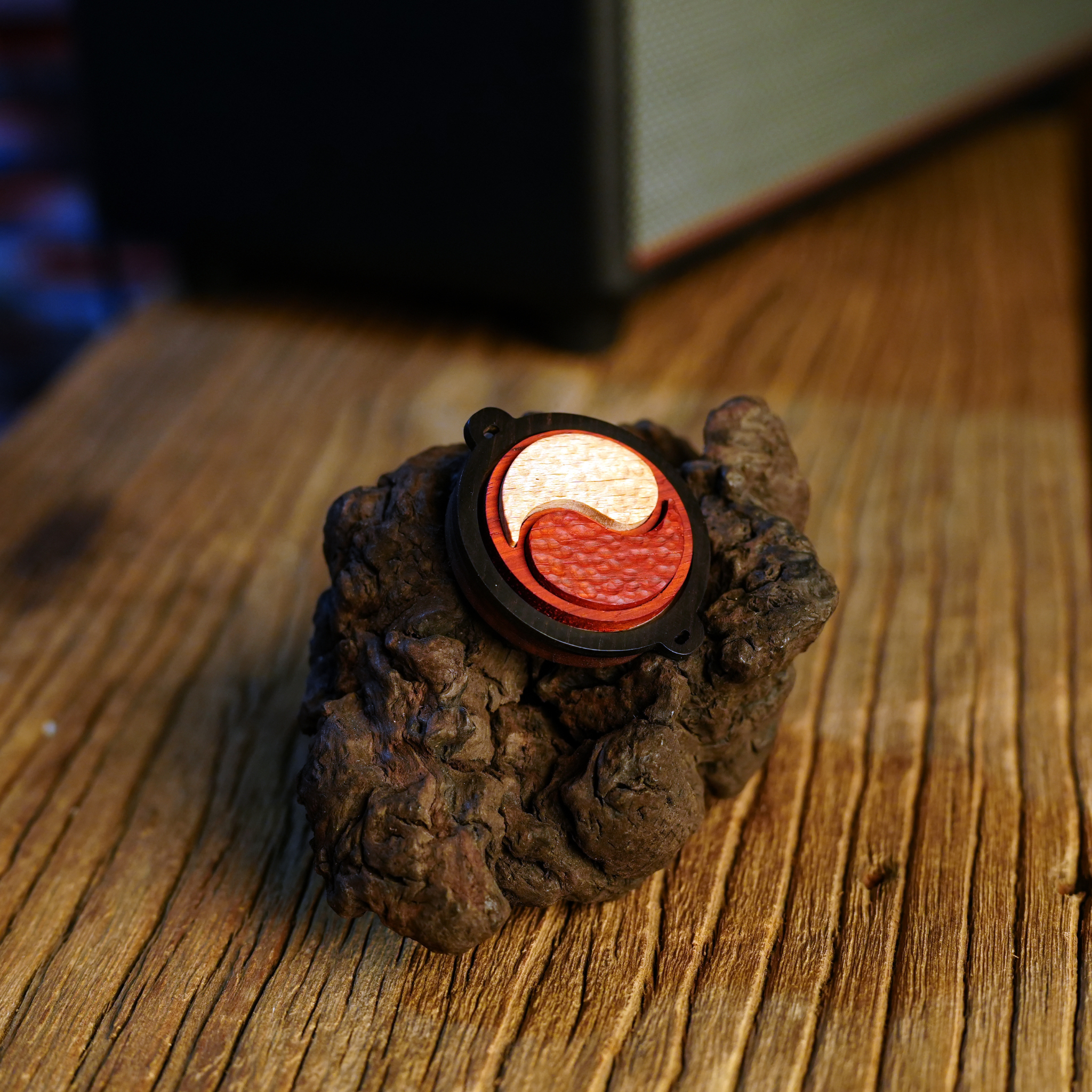 Handmade Wooden Hot Pot Shaped Fridge Magnet | Funny Foodie Gift Idea