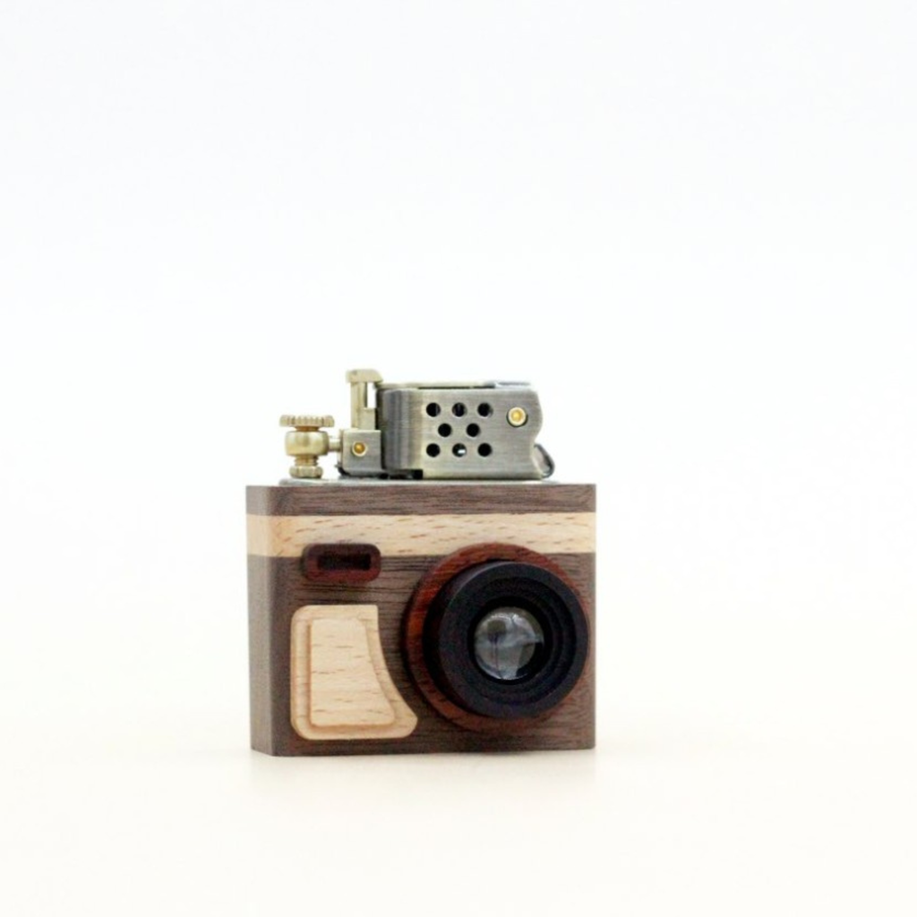 Handcrafted Wooden Camera Lighter