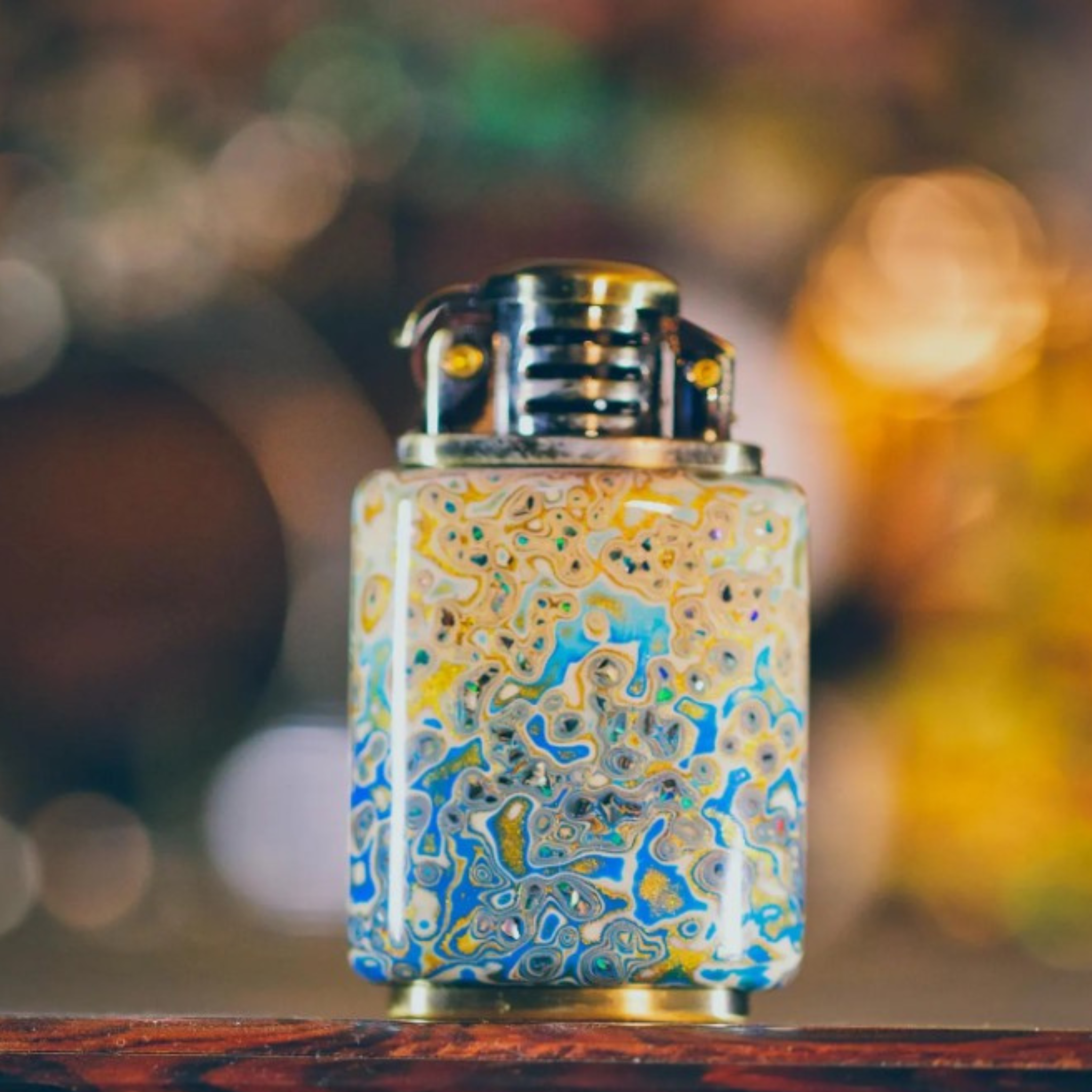 Handmade Wooden Lacquer Craft  Lighter 