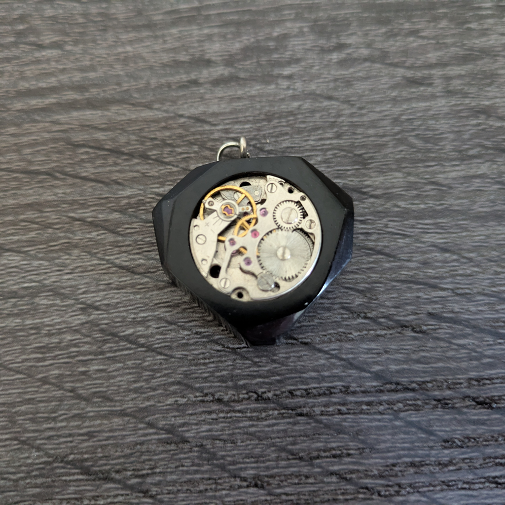 Wooden Industrial Punk Style Car Charm | Unique Gift For Boyfriend