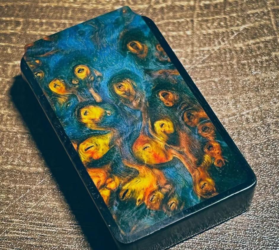 Handmade Wooden Abstract Art Style Lighter