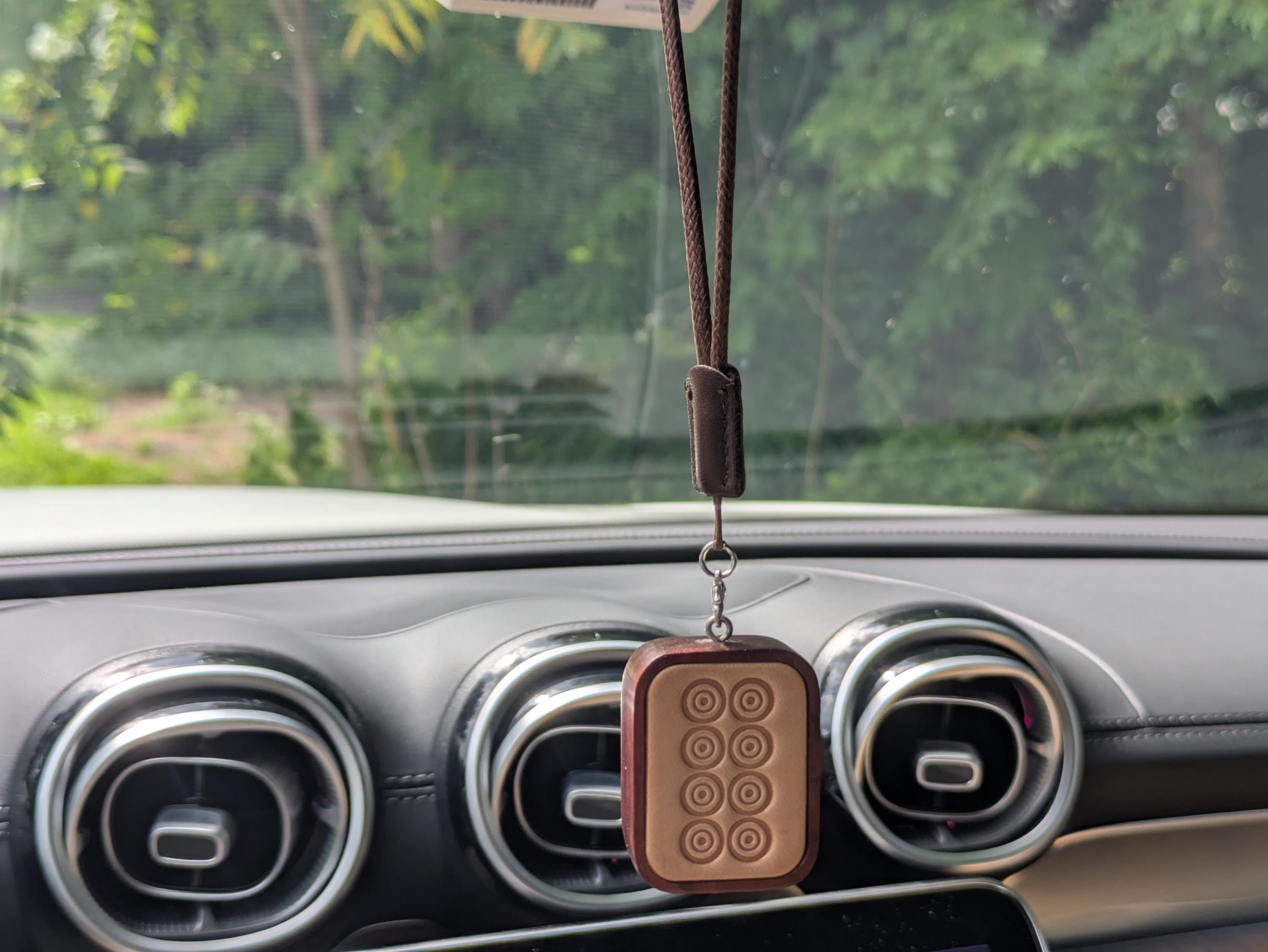 Wooden Mahjong Tile Bag Charm | Unique Wall Decor For Mahjong Lovers