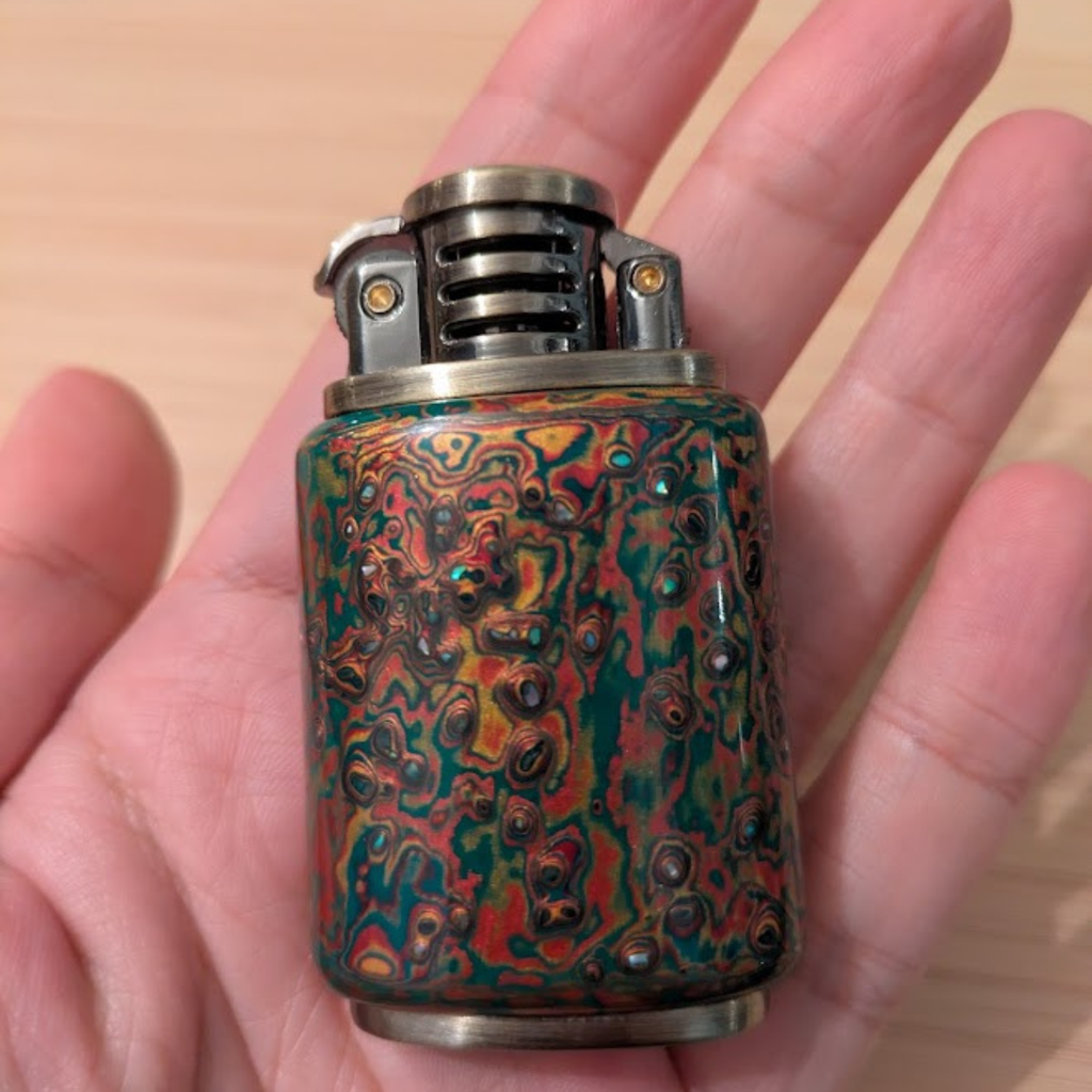 Artisanal Wood Lighter Lacquer Craft | Gift For Lighter Enthusiast