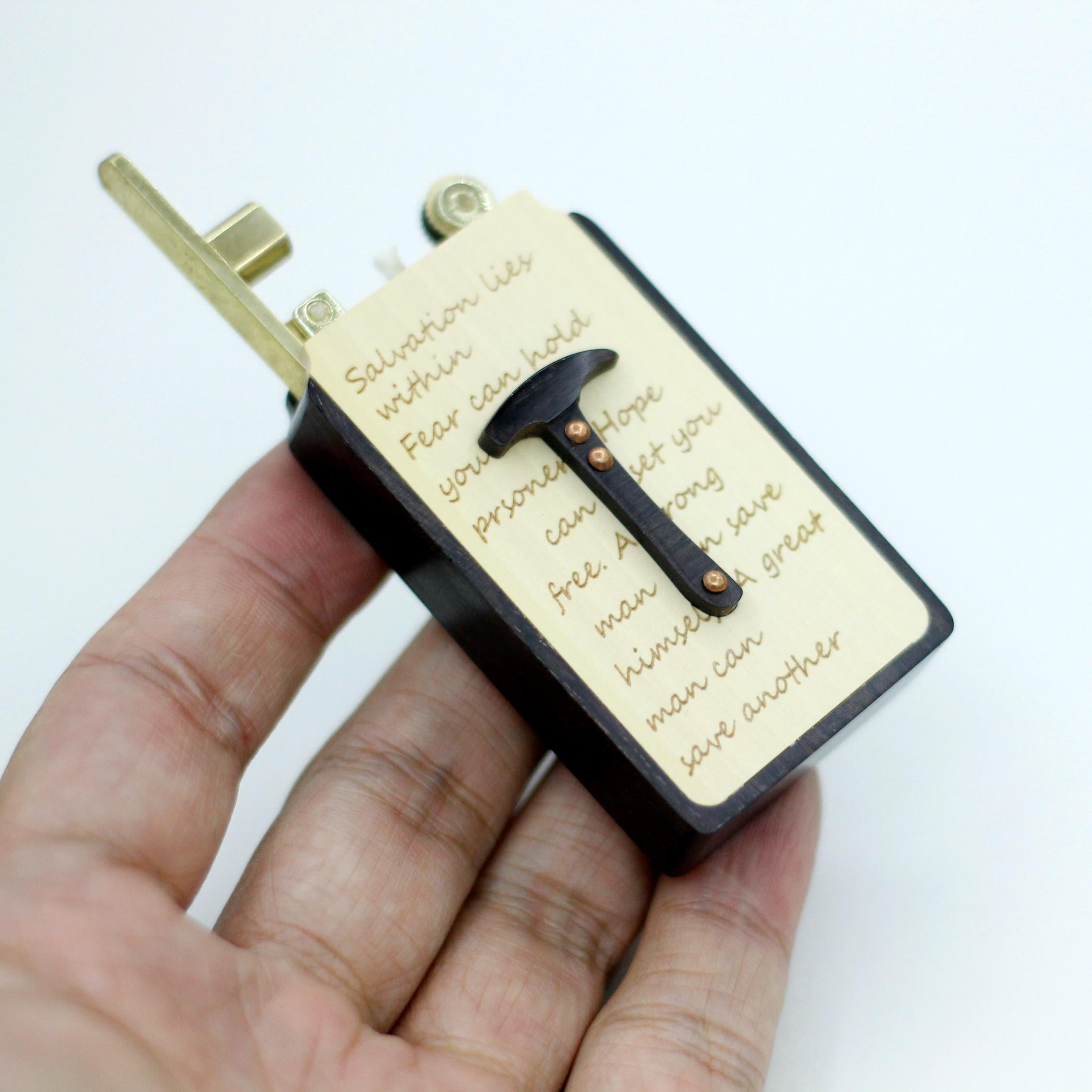Movie Quote Handmade Lighter | Gift For Shawshank Redemption Fans