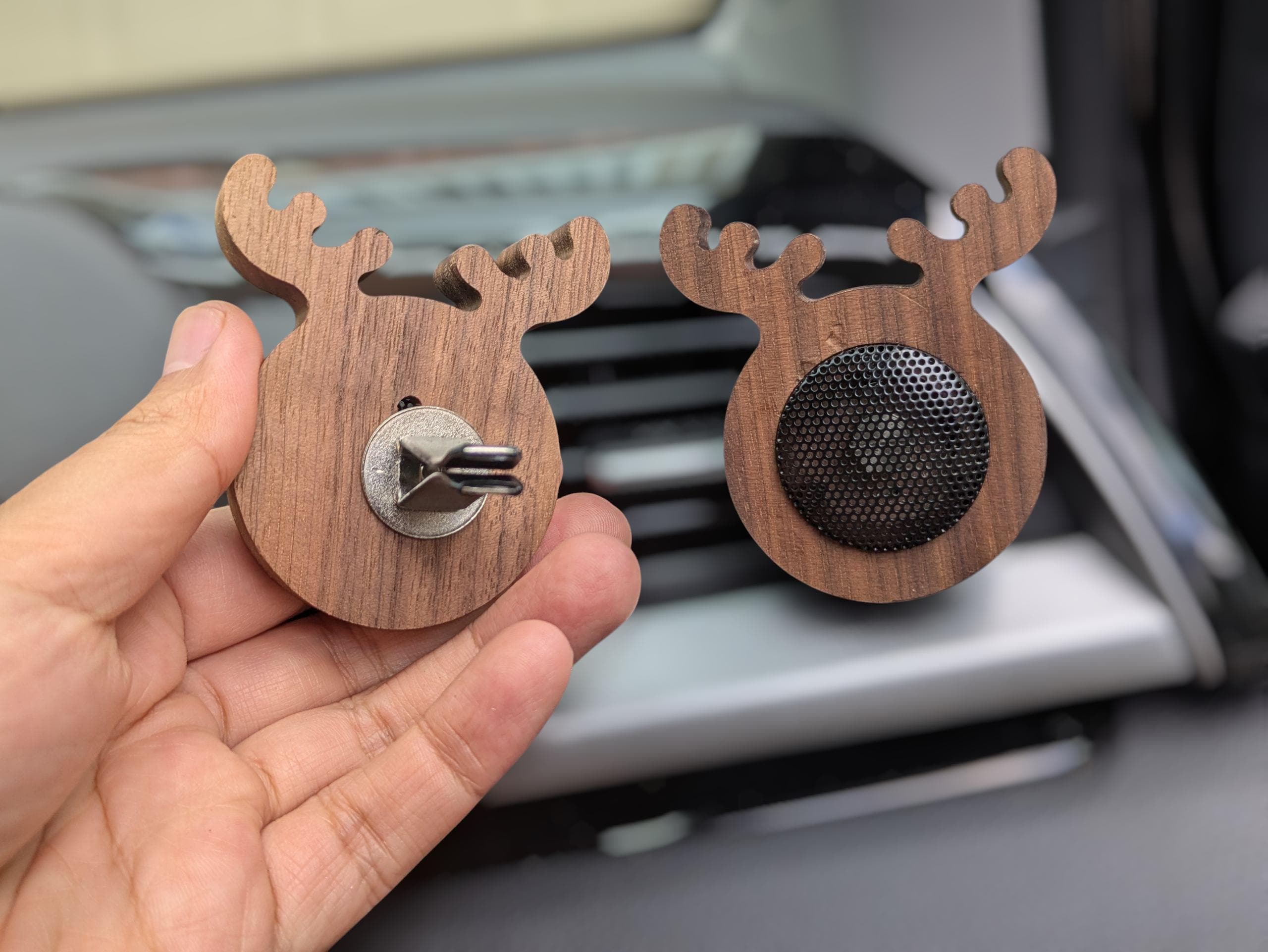 Car Essential Oil Diffuser Antelope & Micky Mouse Ear Shape | Fridge Magnet