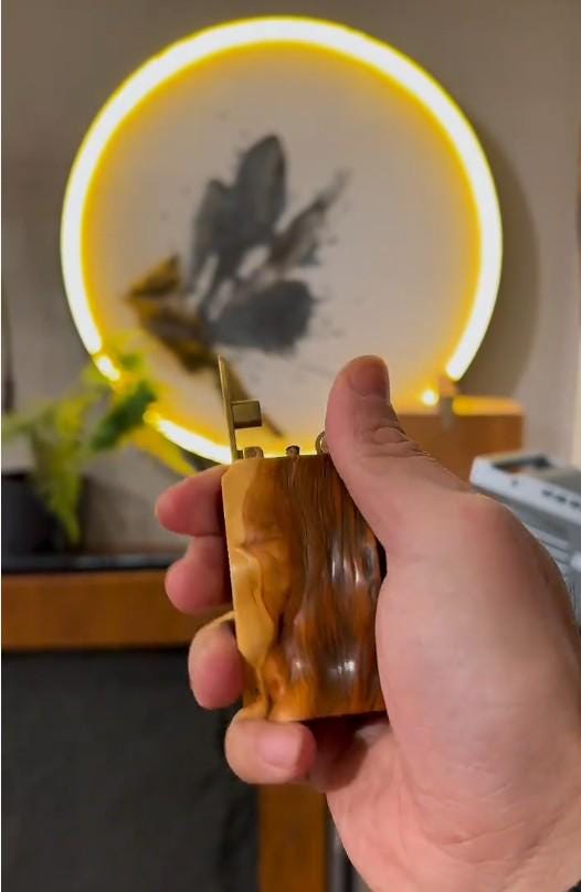 Handmade Wooden Lighter Natural Wood Shape
