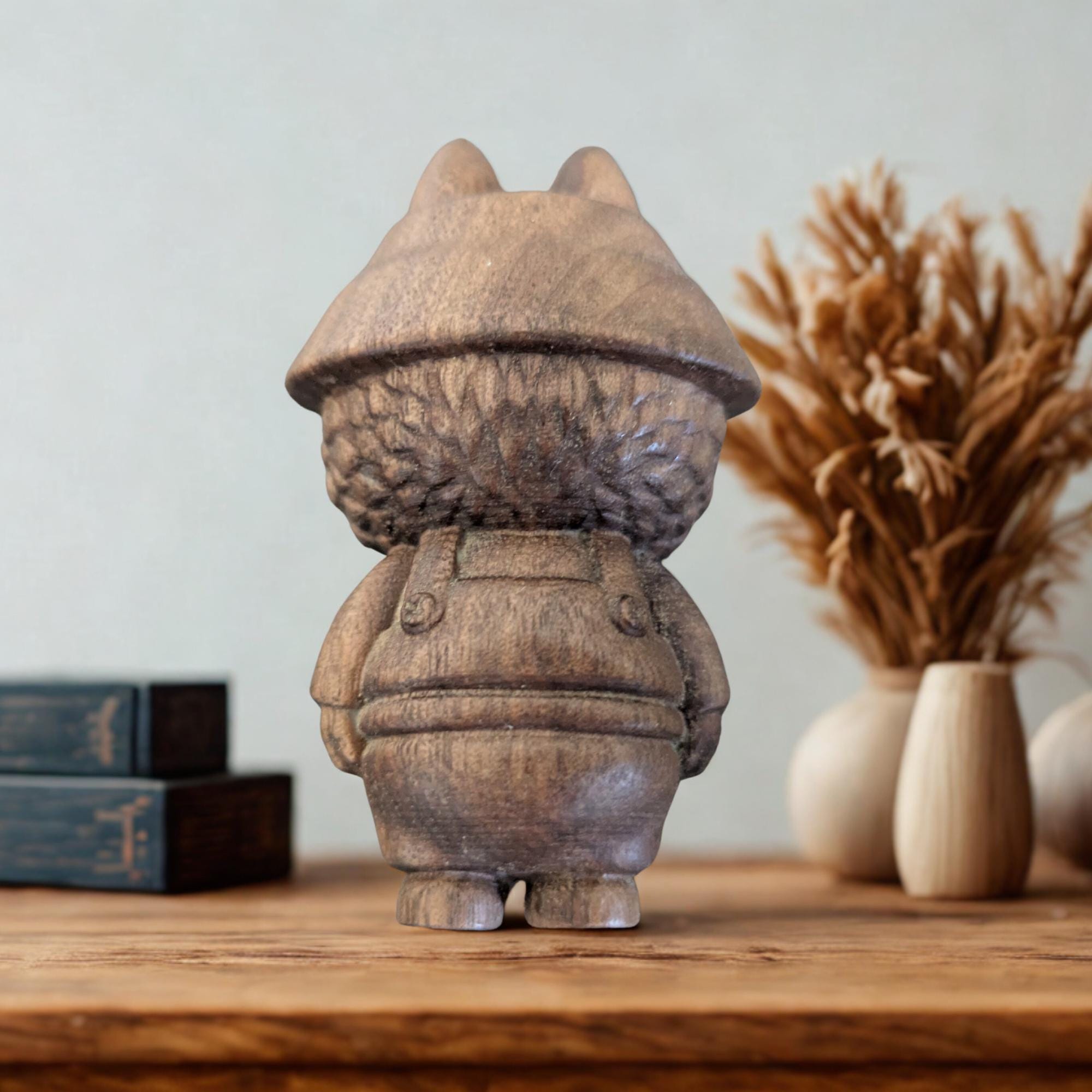 Handmade Wooden Bubu Buddy