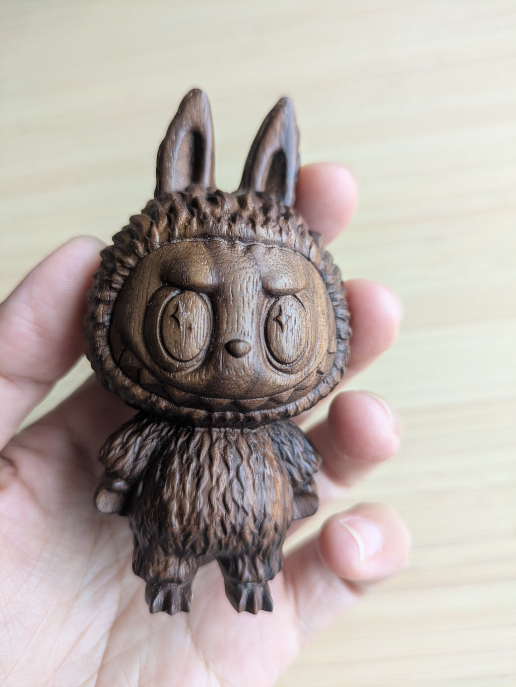 Handmade Wooden Zimomo Spiked Tail