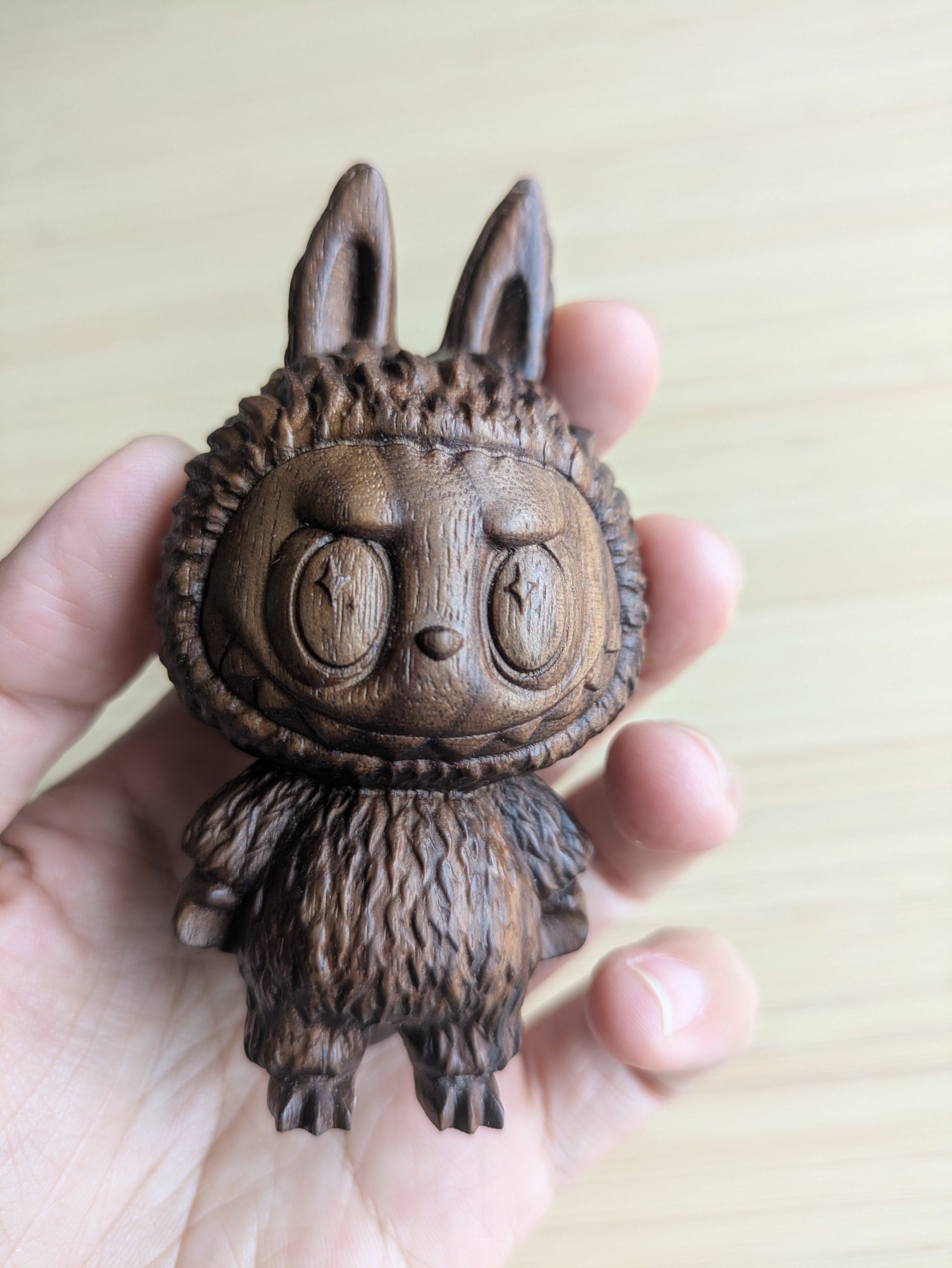 Handmade Wooden Zimomo Spiked Tail