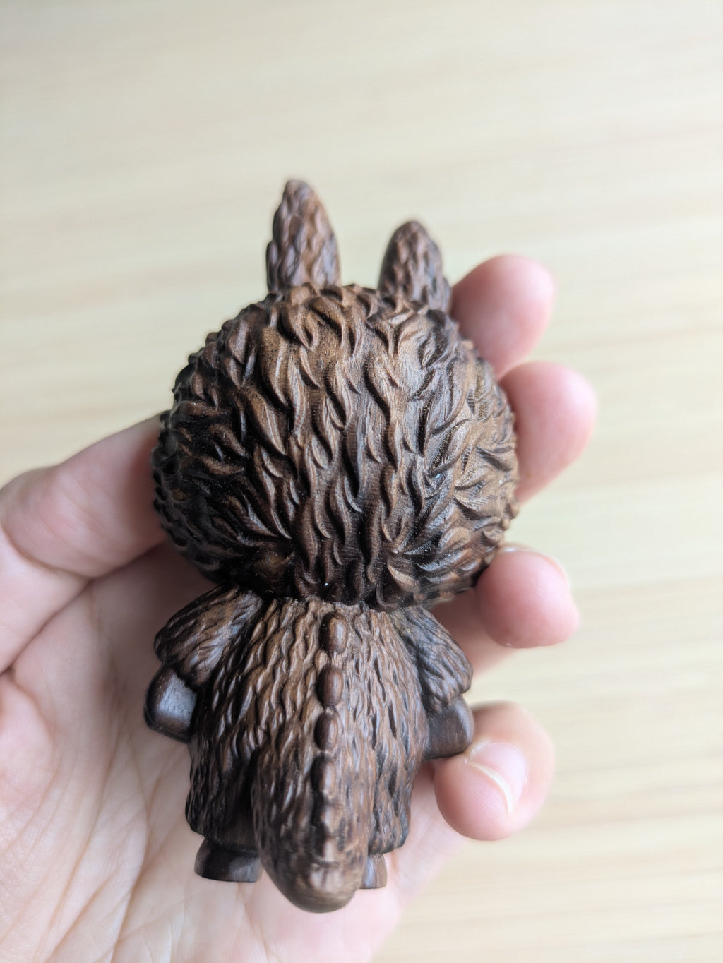 Handmade Wooden Zimomo Spiked Tail