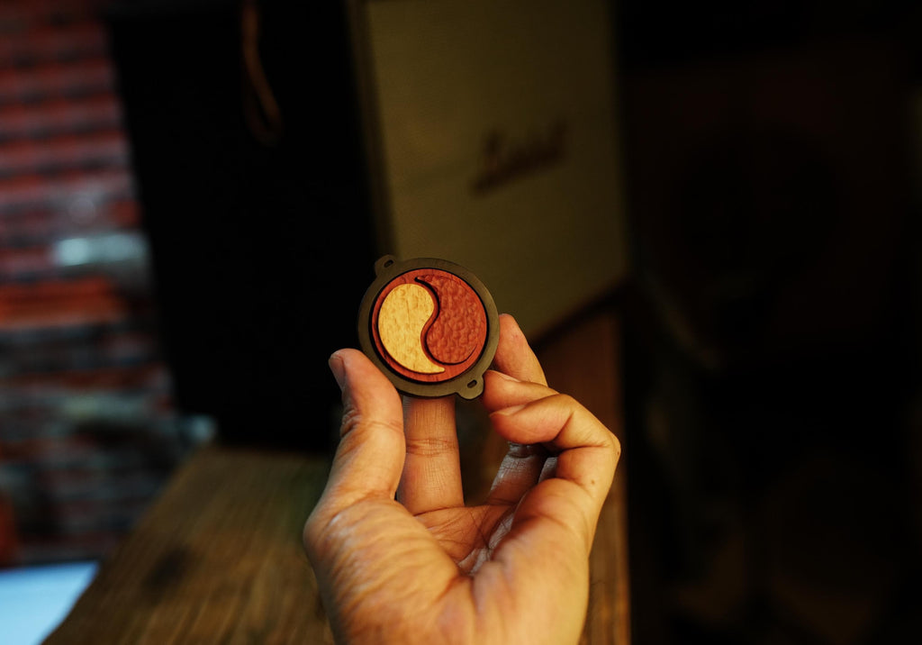 Handmade Wooden Hot Pot Shaped Fridge Magnet | Funny Foodie Gift Idea