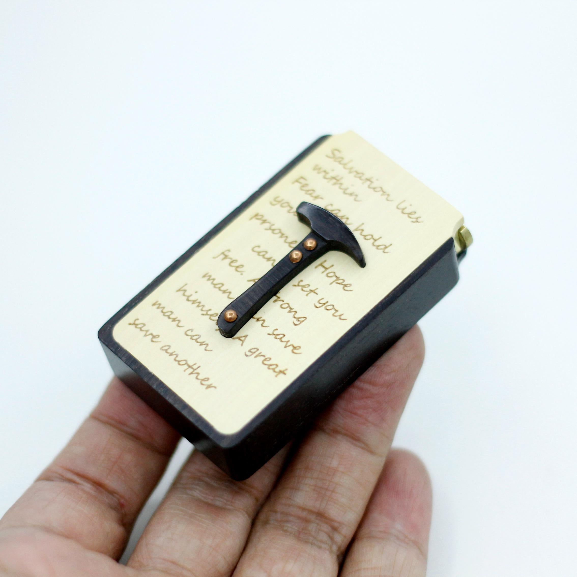 Movie Quote Handmade Lighter | Gift For Shawshank Redemption Fans