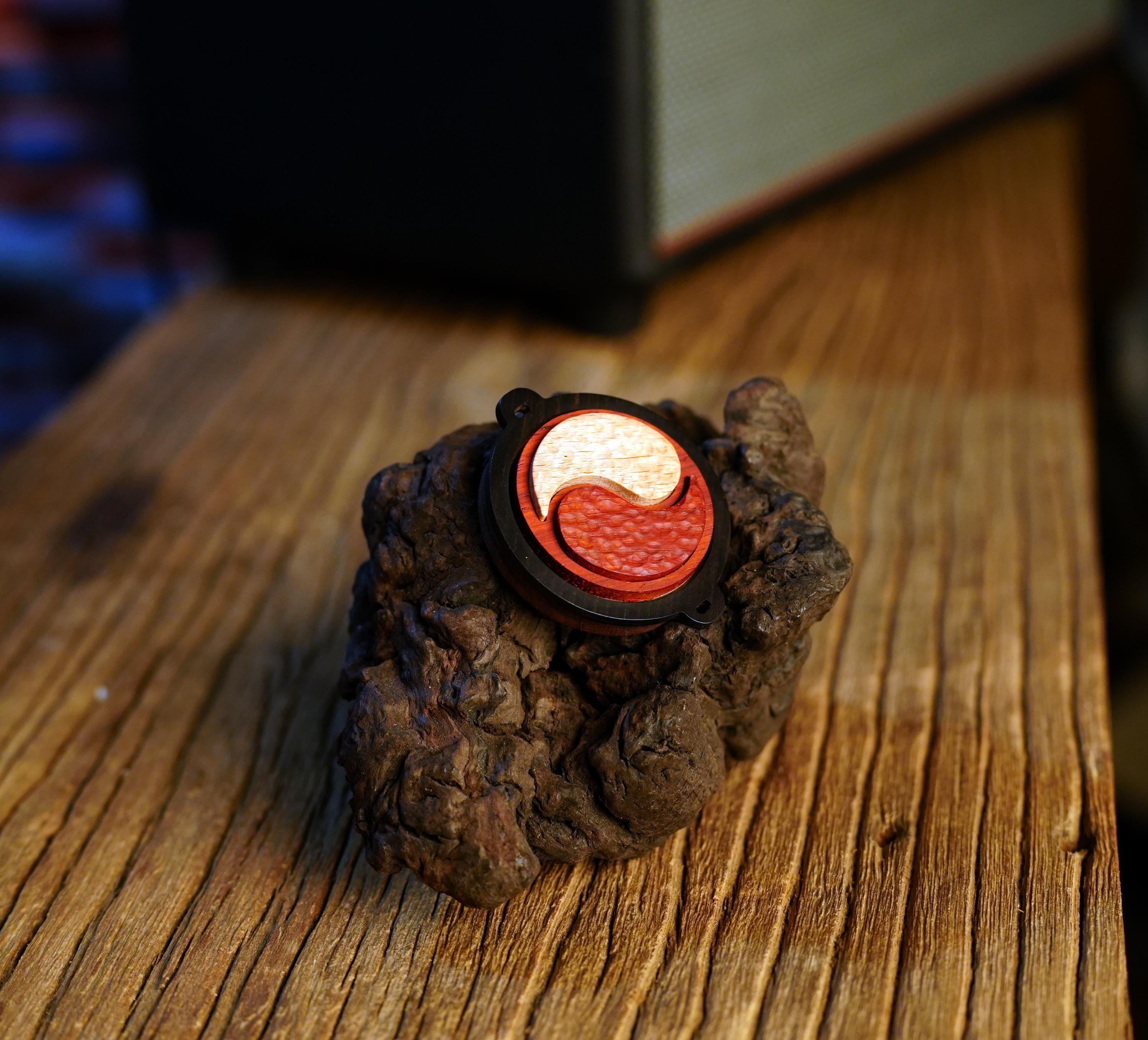 Handmade Wooden Hot Pot Shaped Fridge Magnet | Funny Foodie Gift Idea