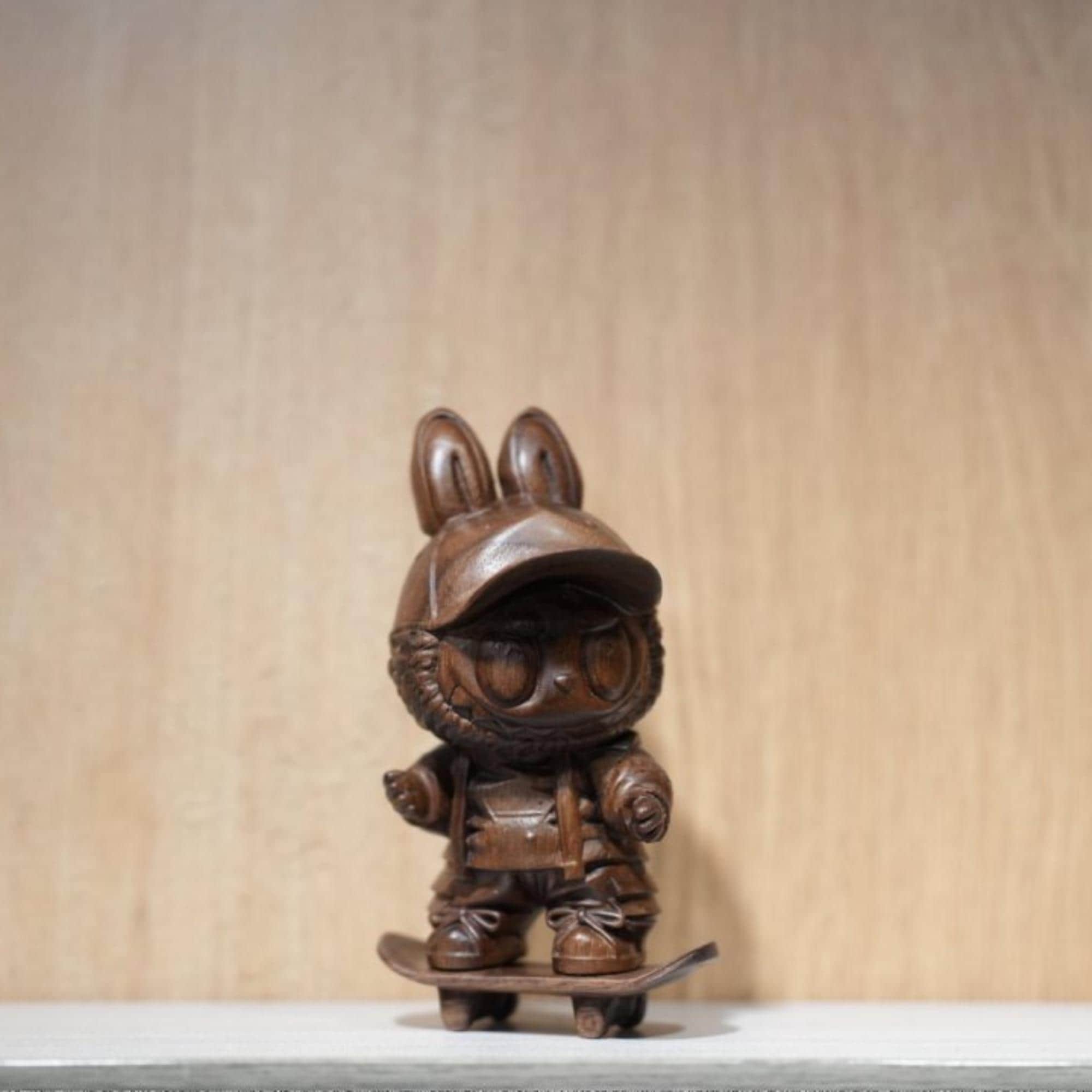 Handmade Wooden Skateboarding Bubu Buddy