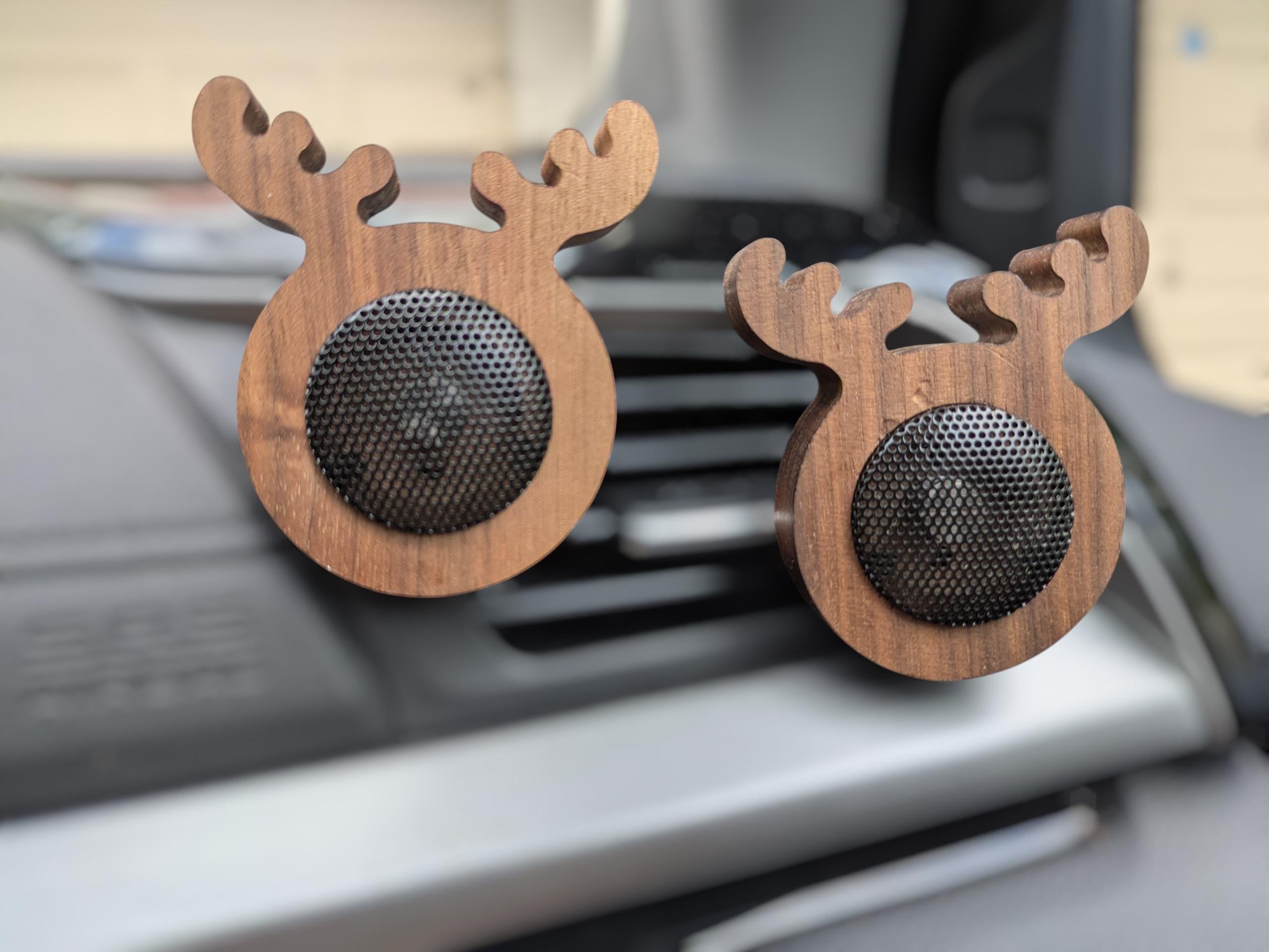 Car Essential Oil Diffuser Antelope & Micky Mouse Ear Shape | Fridge Magnet