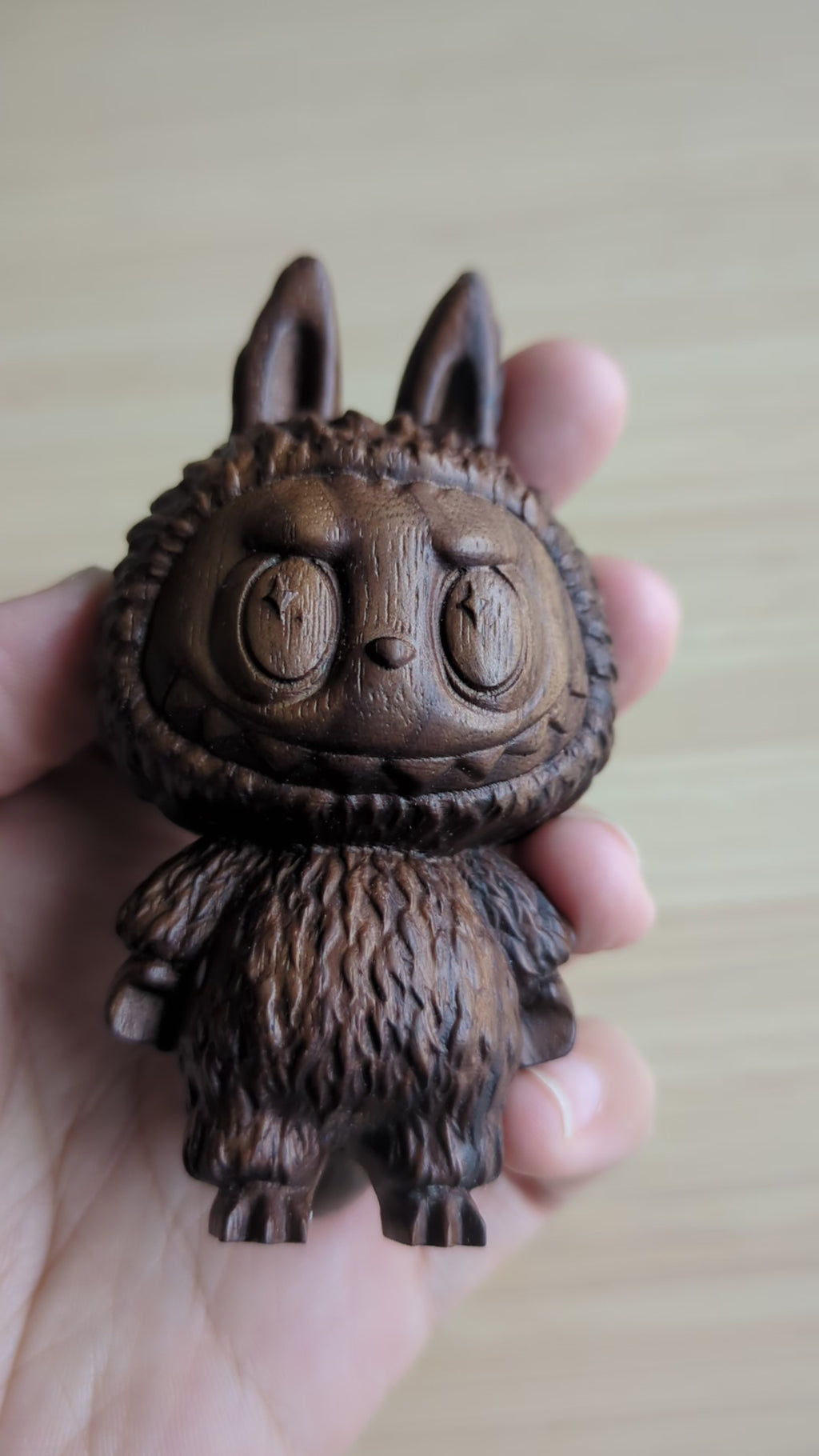 Handmade Wooden Zimomo Spiked Tail